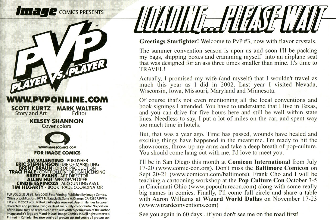 Read online PvP comic -  Issue #3 - 3