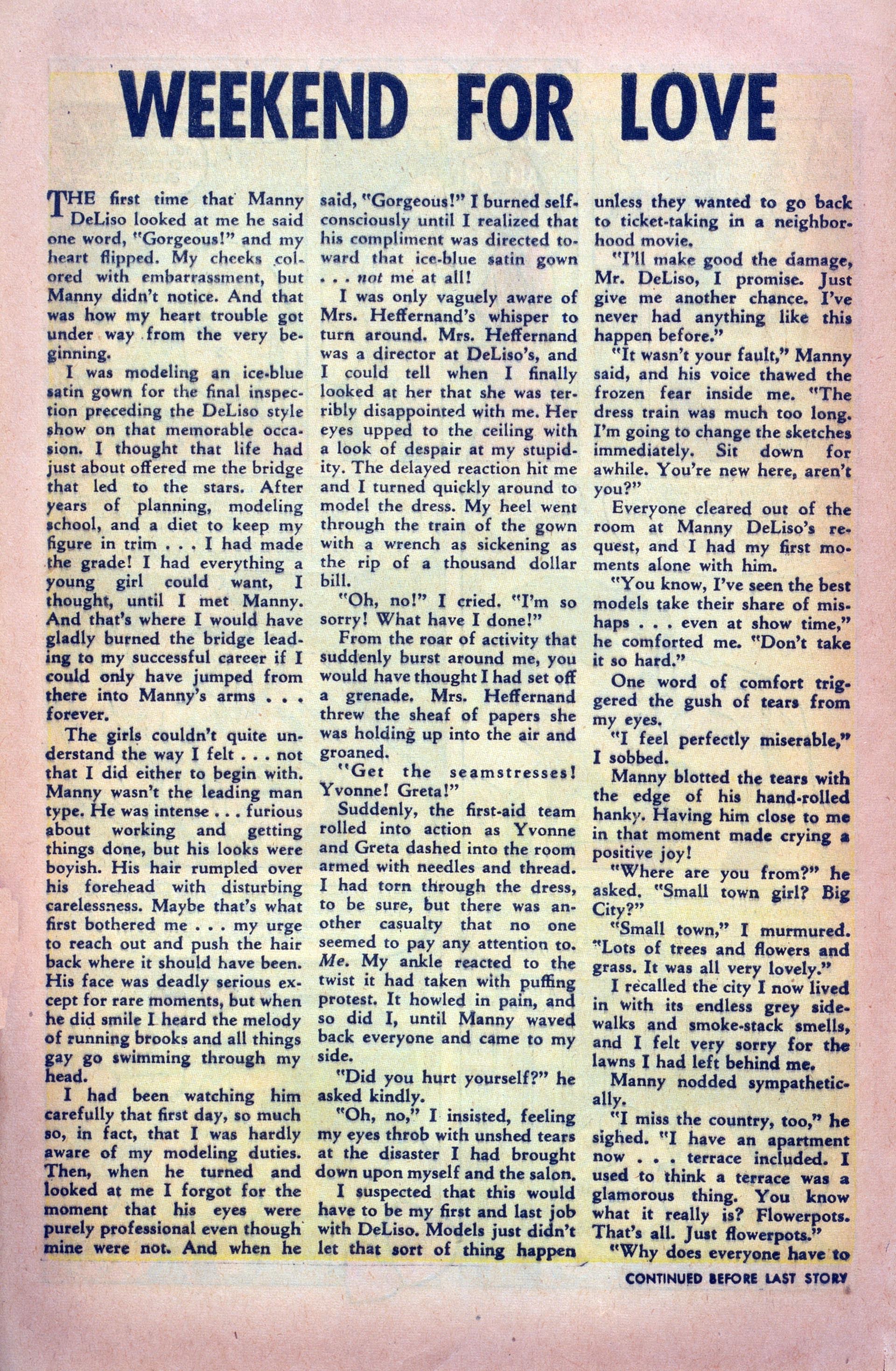 Read online Secret Story Romances comic -  Issue #20 - 8