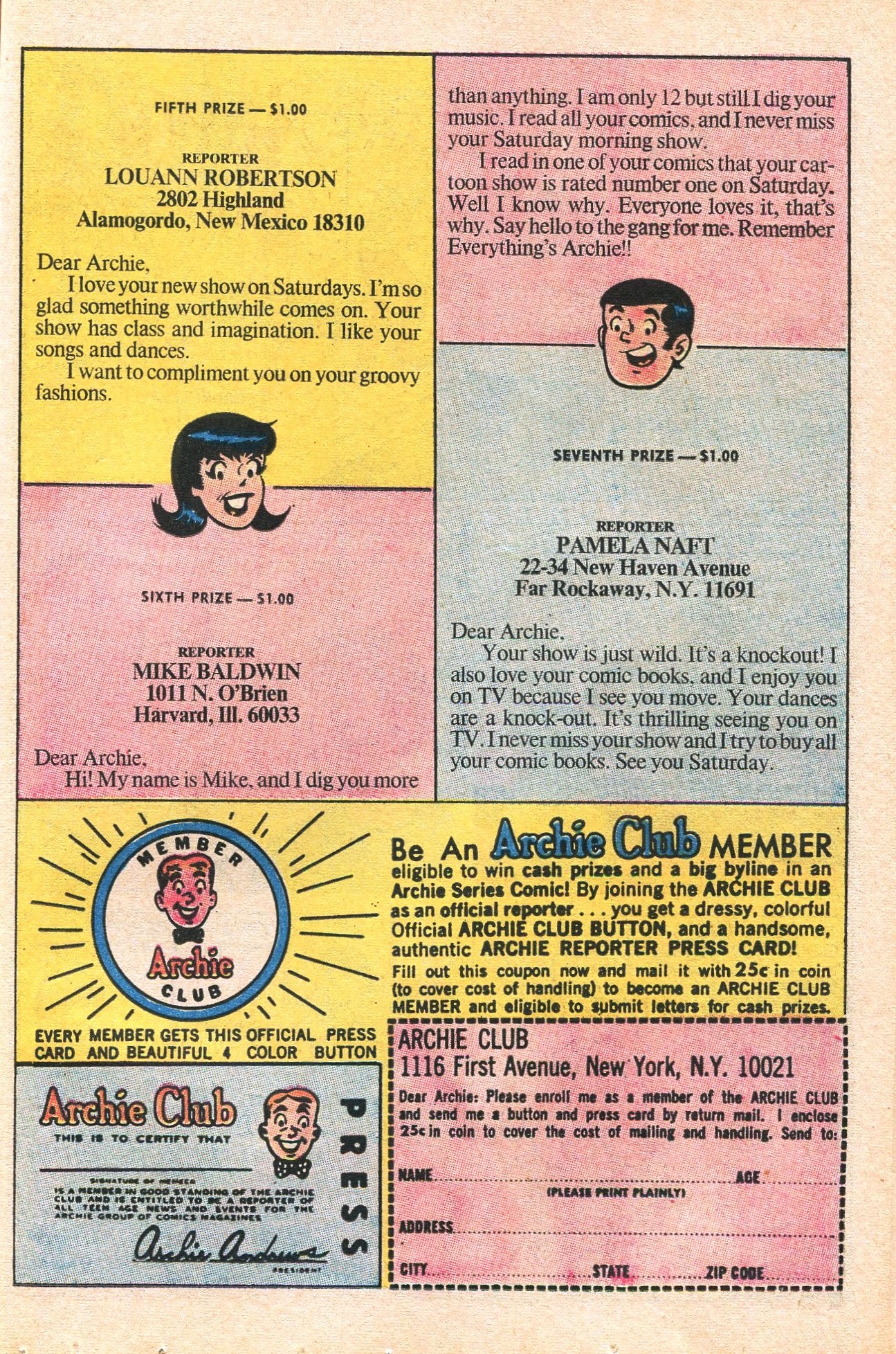 Read online Reggie's Wise Guy Jokes comic -  Issue #9 - 37