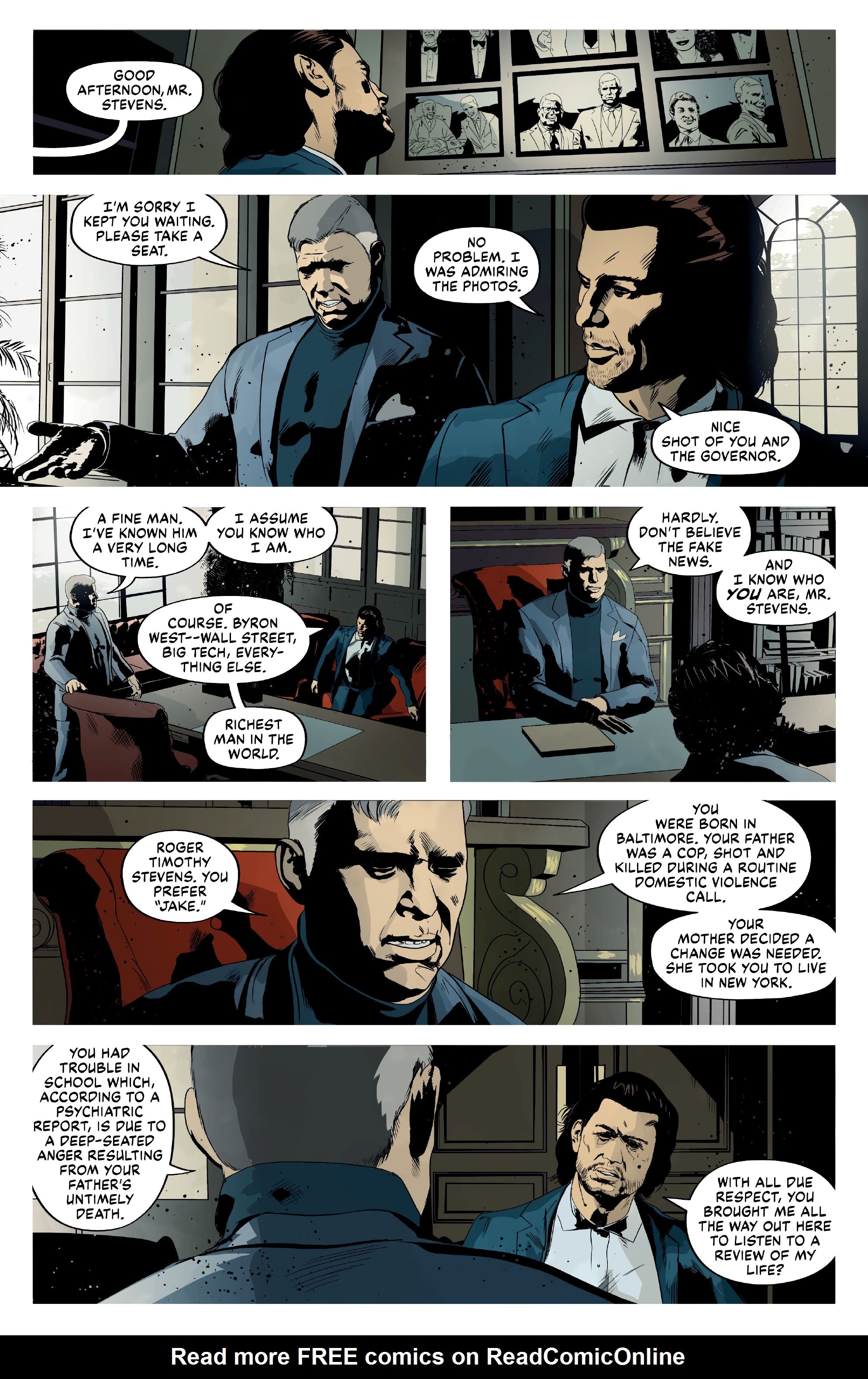 Read online Cloaked comic -  Issue #1 - 8