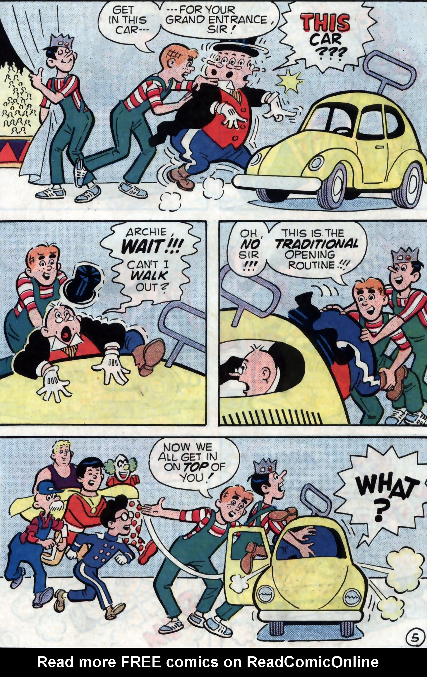 Read online Archie's Circus comic -  Issue # Full - 6