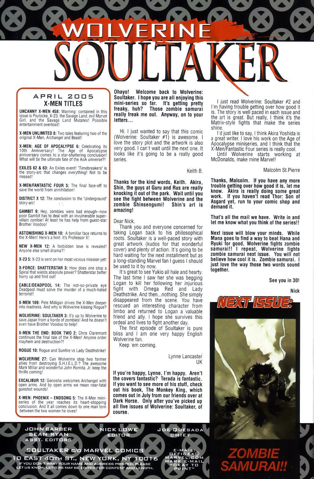 Read online Wolverine: Soultaker comic -  Issue #3 - 22