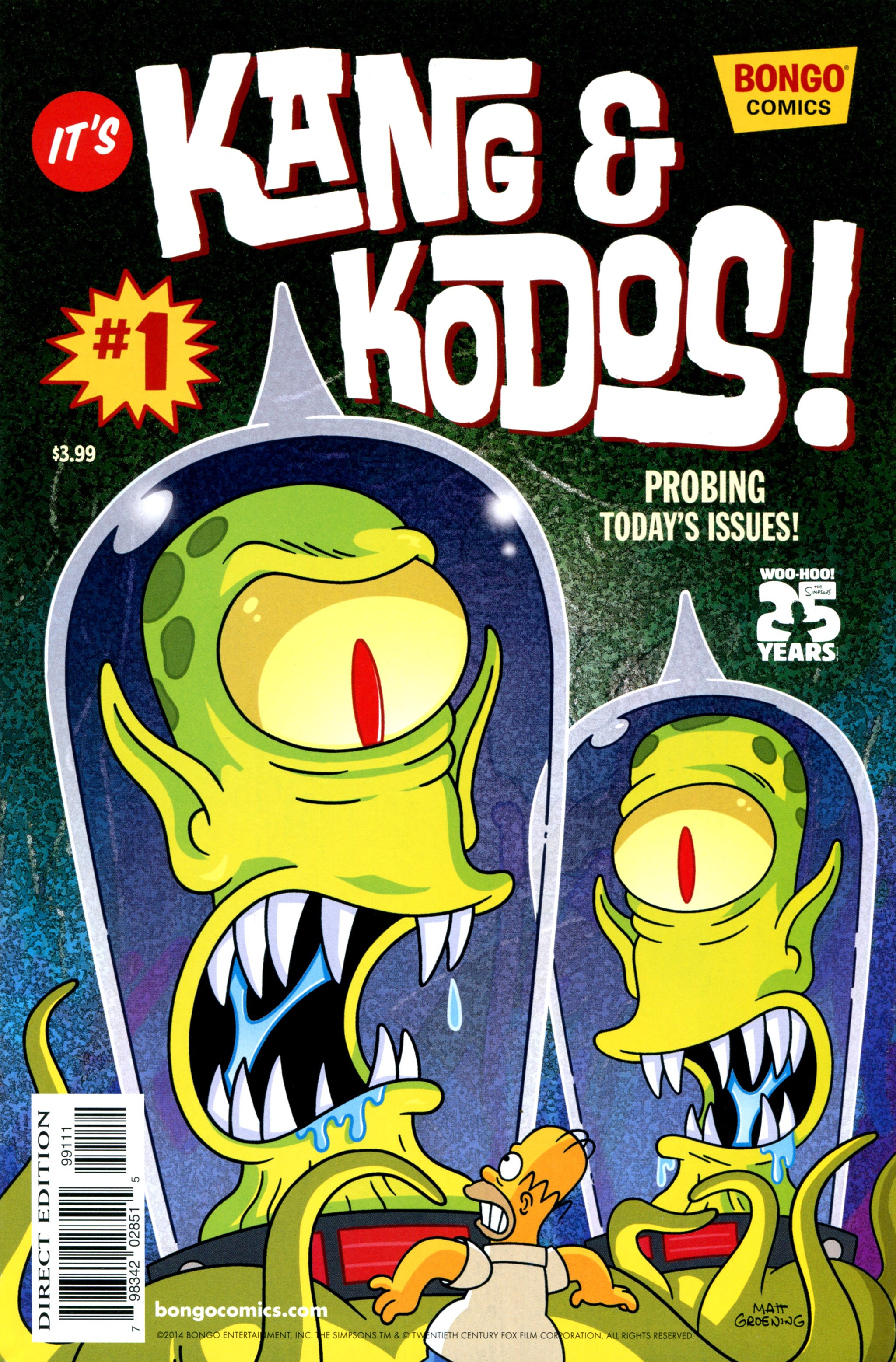 Read online Kang & Kodos! comic -  Issue # Full - 1