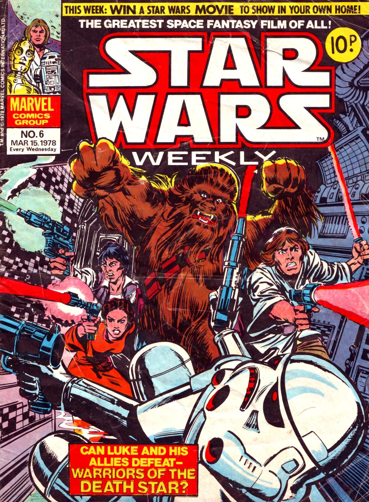 Read online Star Wars Weekly comic -  Issue #6 - 1