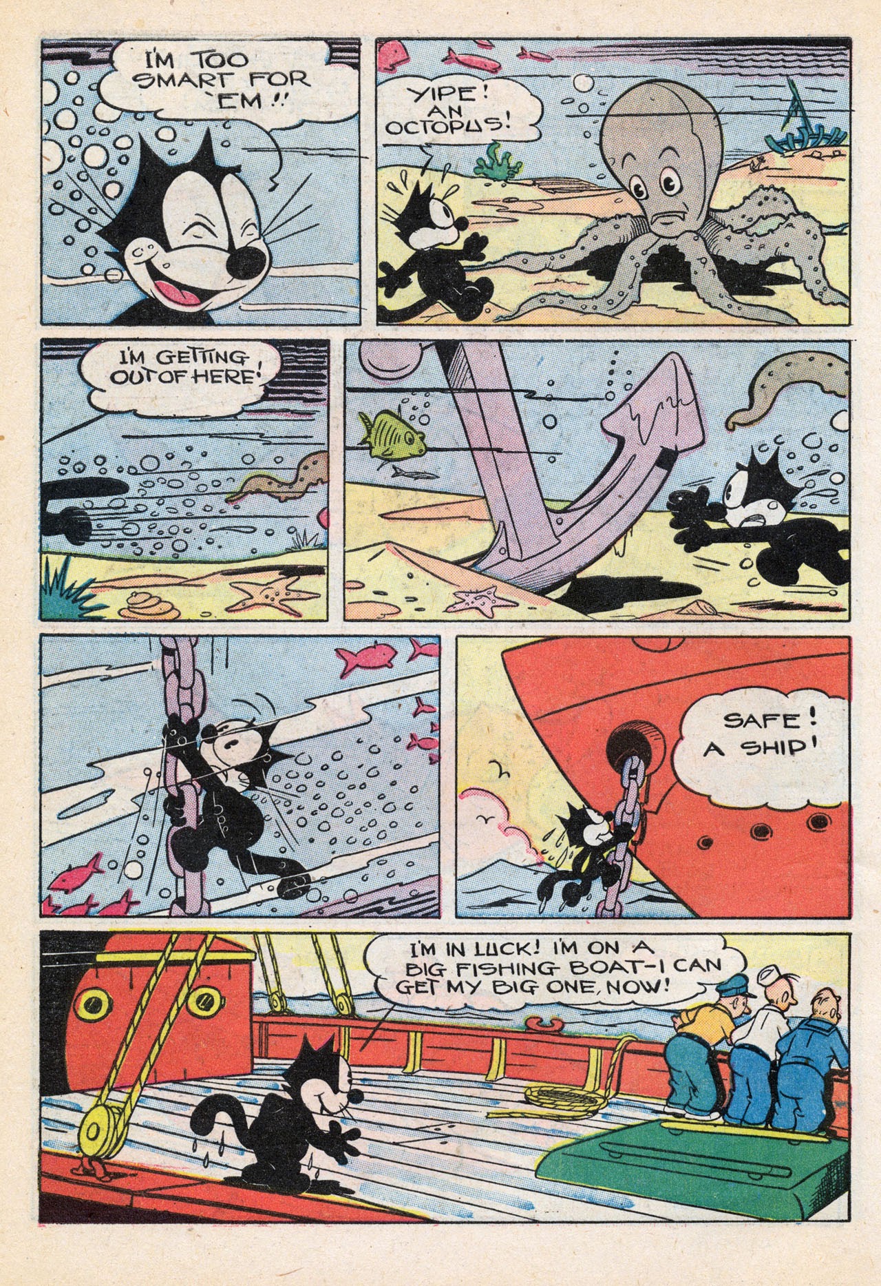 Read online Felix the Cat (1948) comic -  Issue #13 - 12