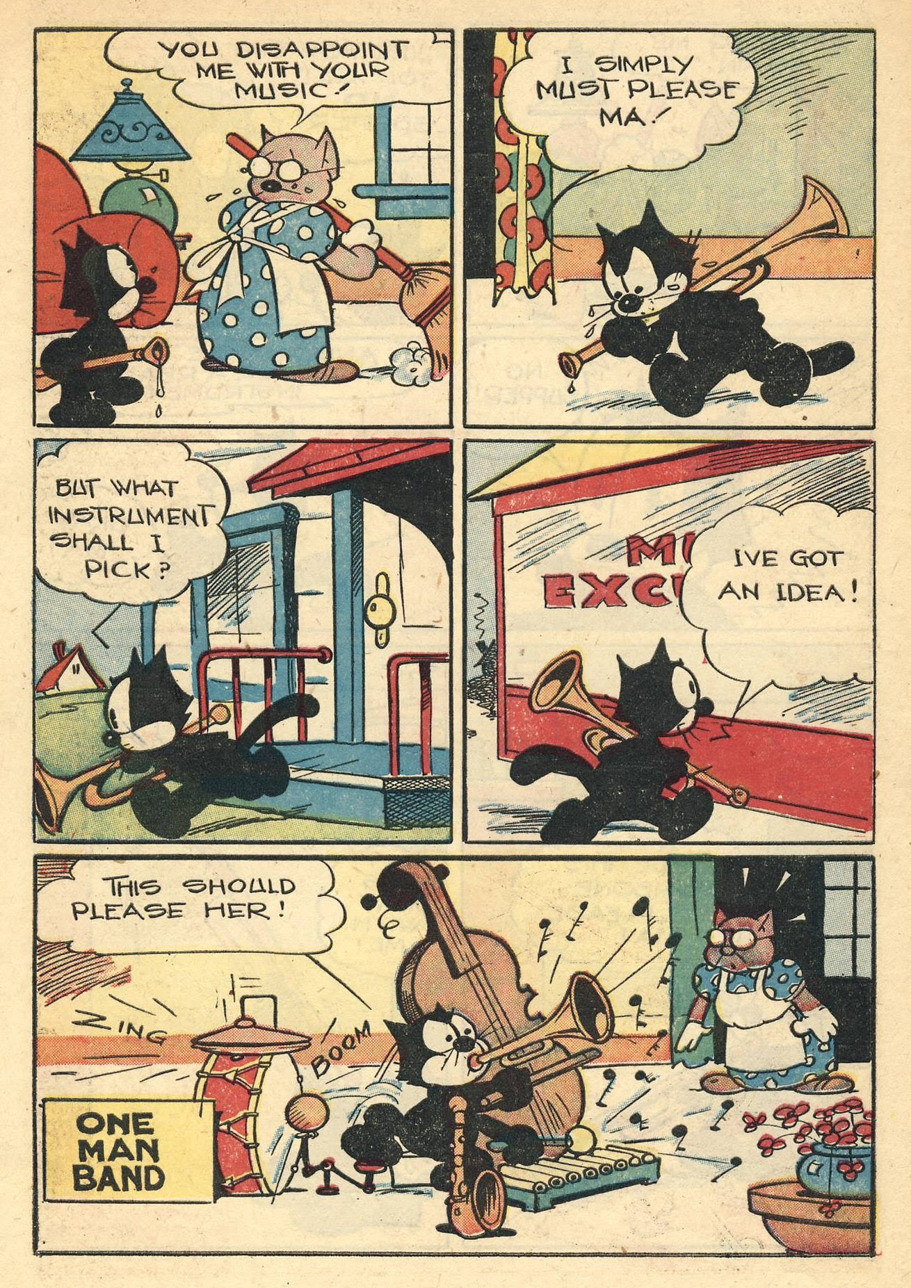 Read online Felix the Cat (1948) comic -  Issue #11 - 14