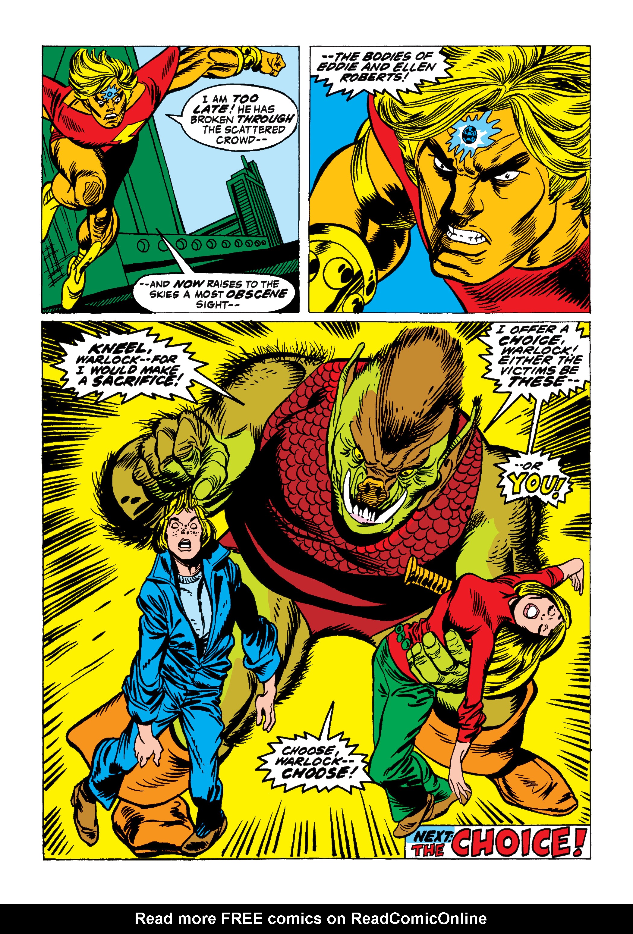 Read online Marvel Masterworks: Warlock comic -  Issue # TPB 1 (Part 2) - 17