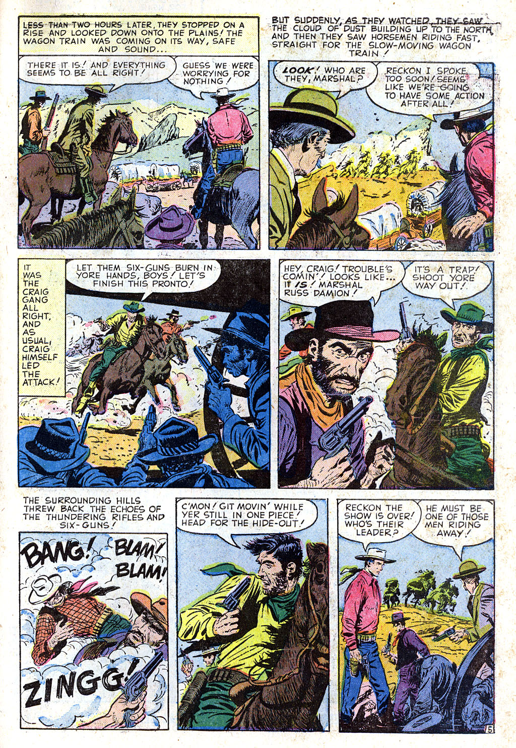 Read online Western Outlaws (1954) comic -  Issue #5 - 31