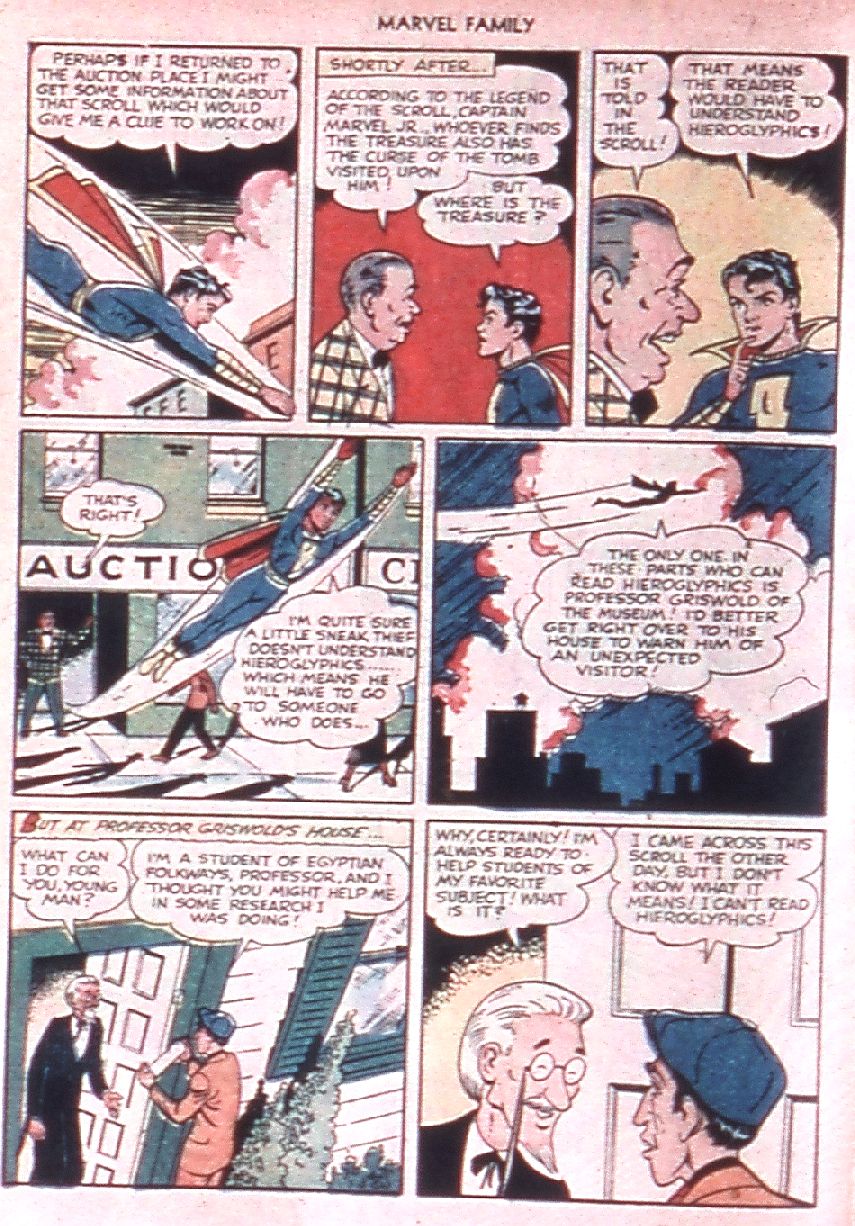 Read online The Marvel Family comic -  Issue #39 - 18