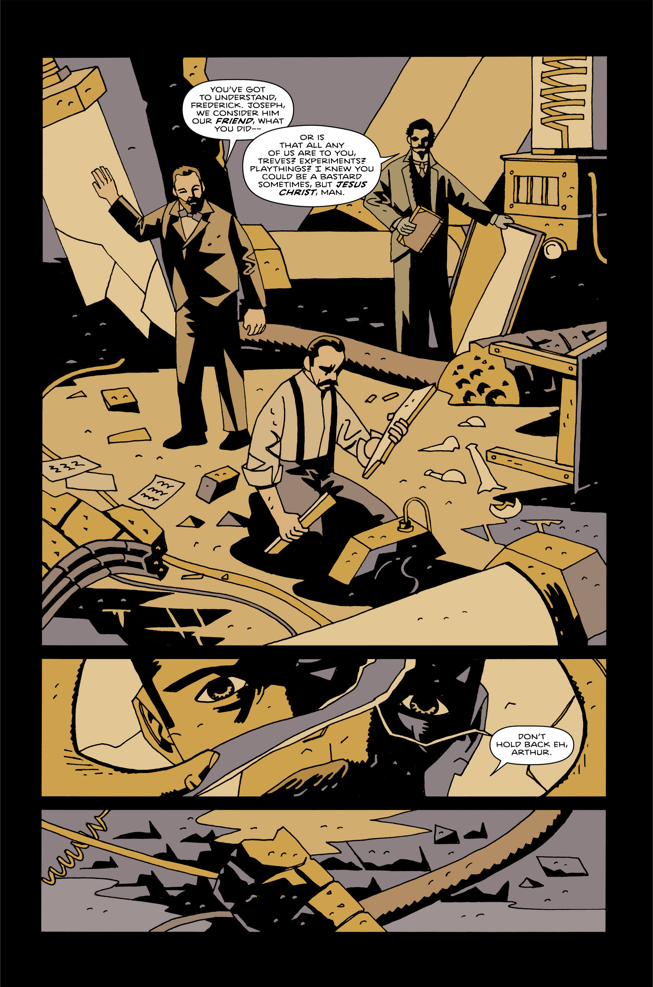 Read online Merrick: The Sensational Elephantman comic -  Issue #9 - 12