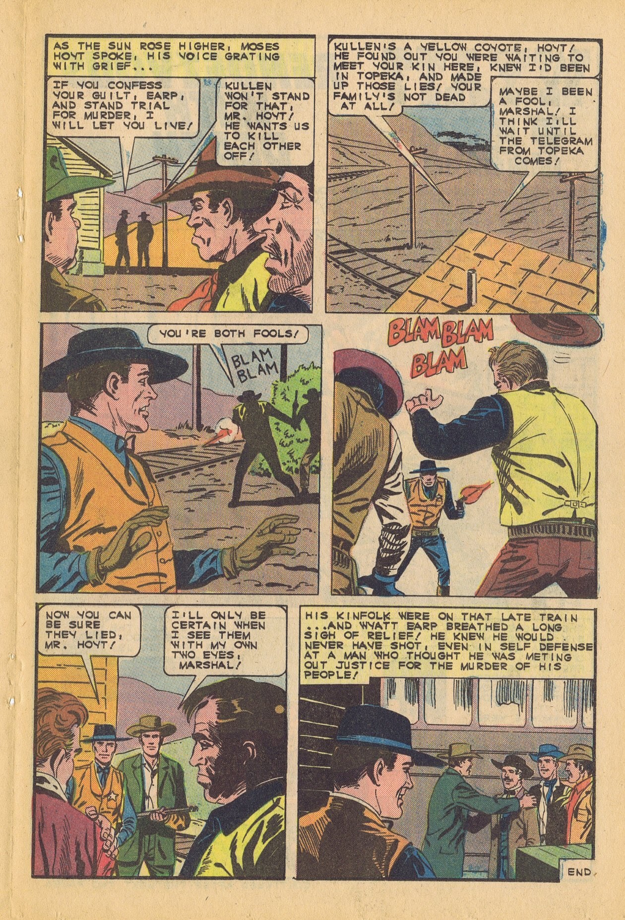 Read online Wyatt Earp Frontier Marshal comic -  Issue #64 - 22