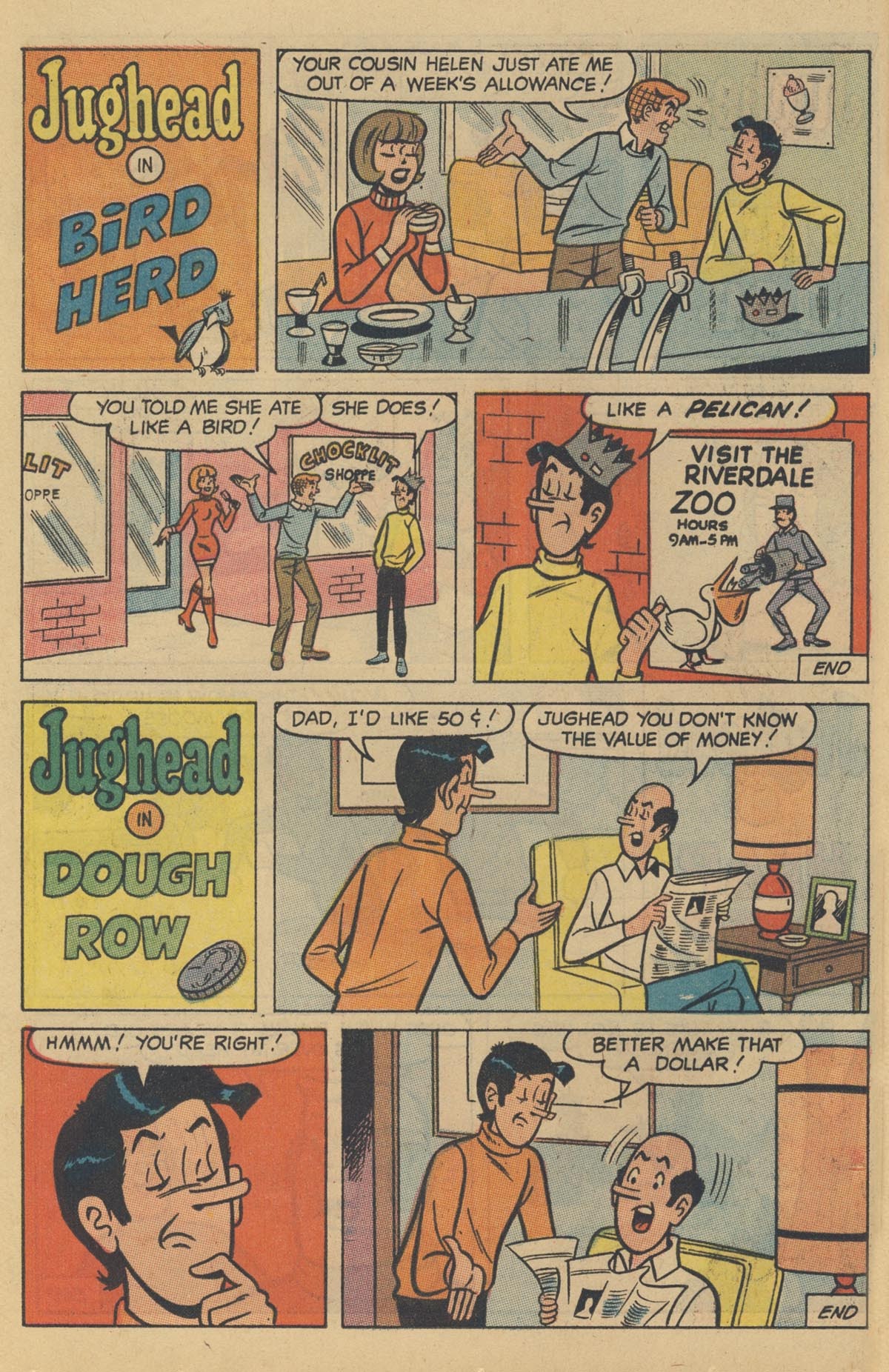 Read online Jughead's Jokes comic -  Issue #11 - 44