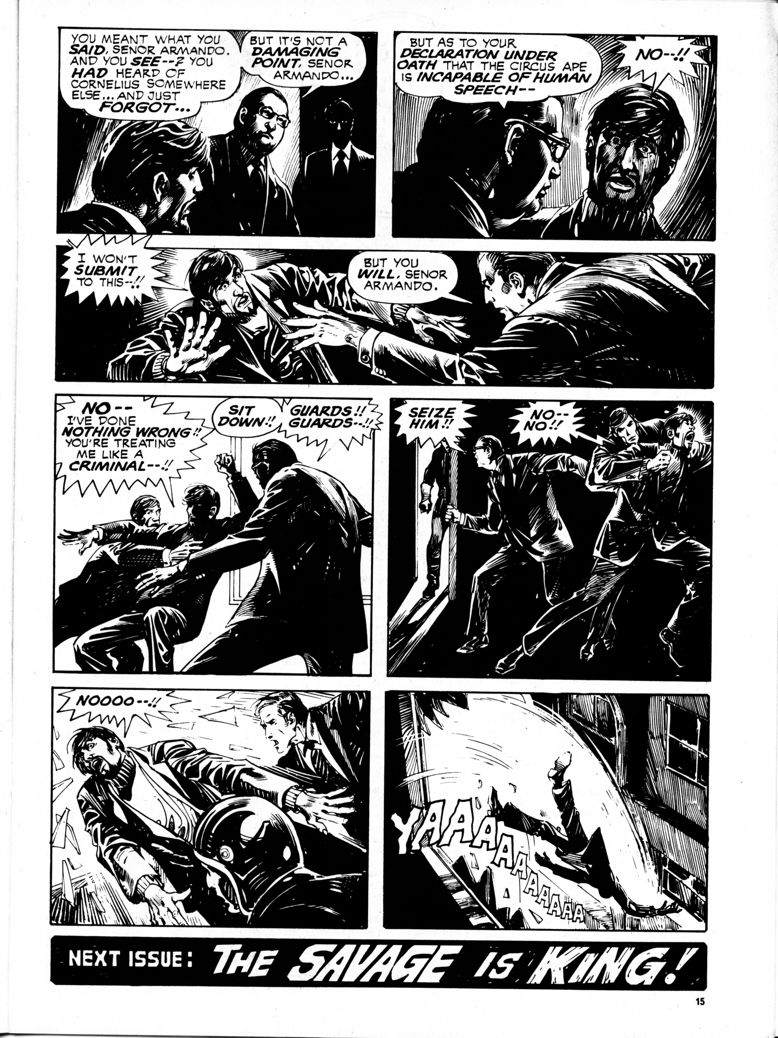 Read online Planet of the Apes (1974) comic -  Issue #68 - 15