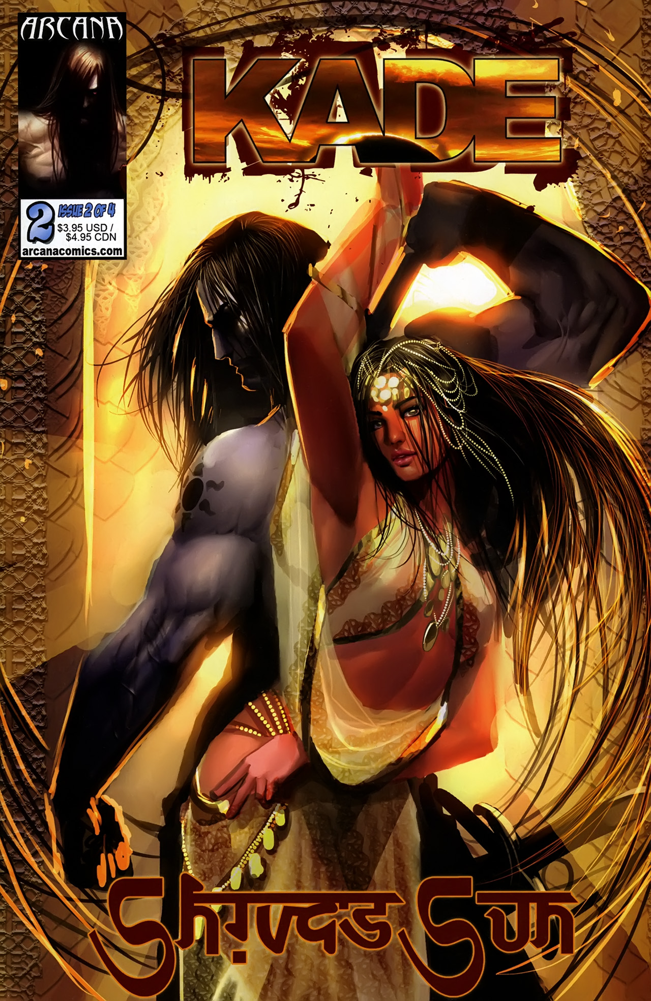 Read online Kade: Shiva's Sun comic -  Issue #2 - 1