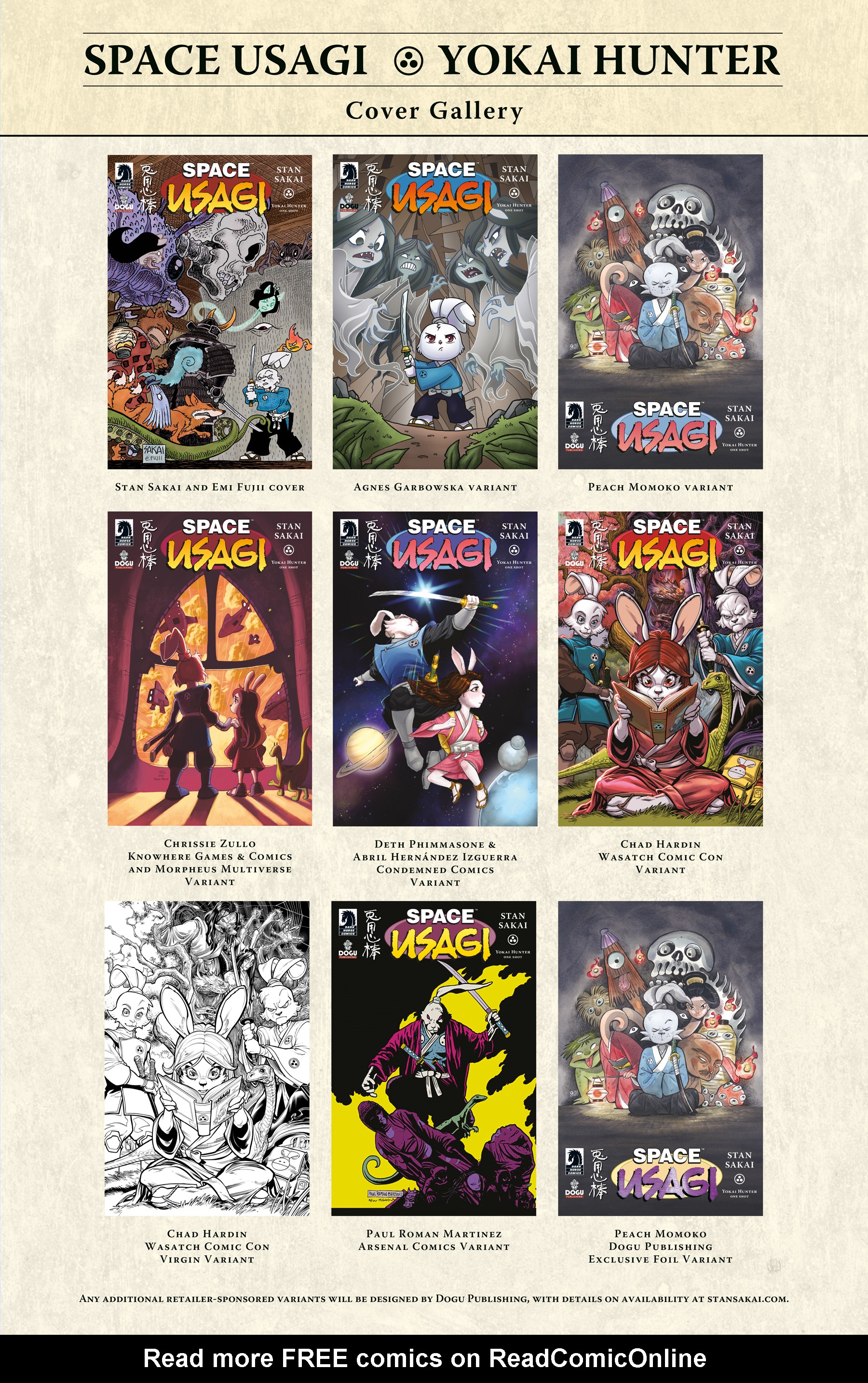 Read online Space Usagi: Yokai Hunter comic -  Issue # Full - 25
