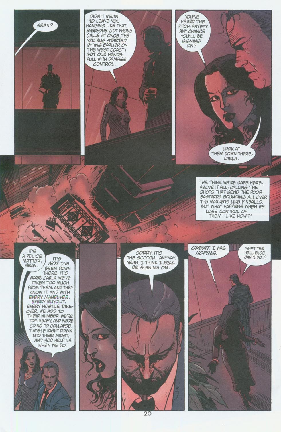 Read online Four Horsemen comic -  Issue #2 - 23