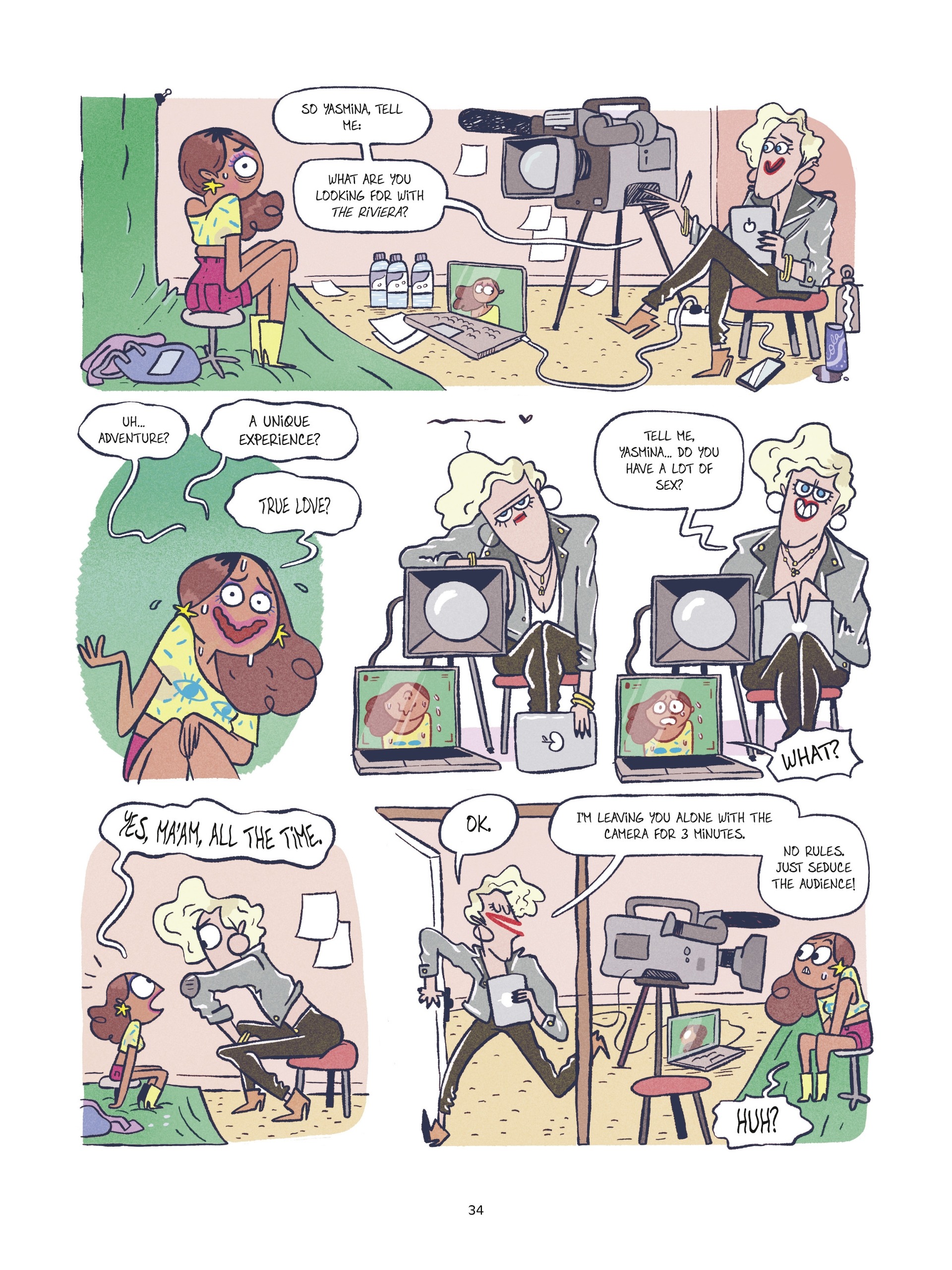 Read online Praising the Surface Behind the Scenes of Reality TV comic -  Issue # TPB - 30