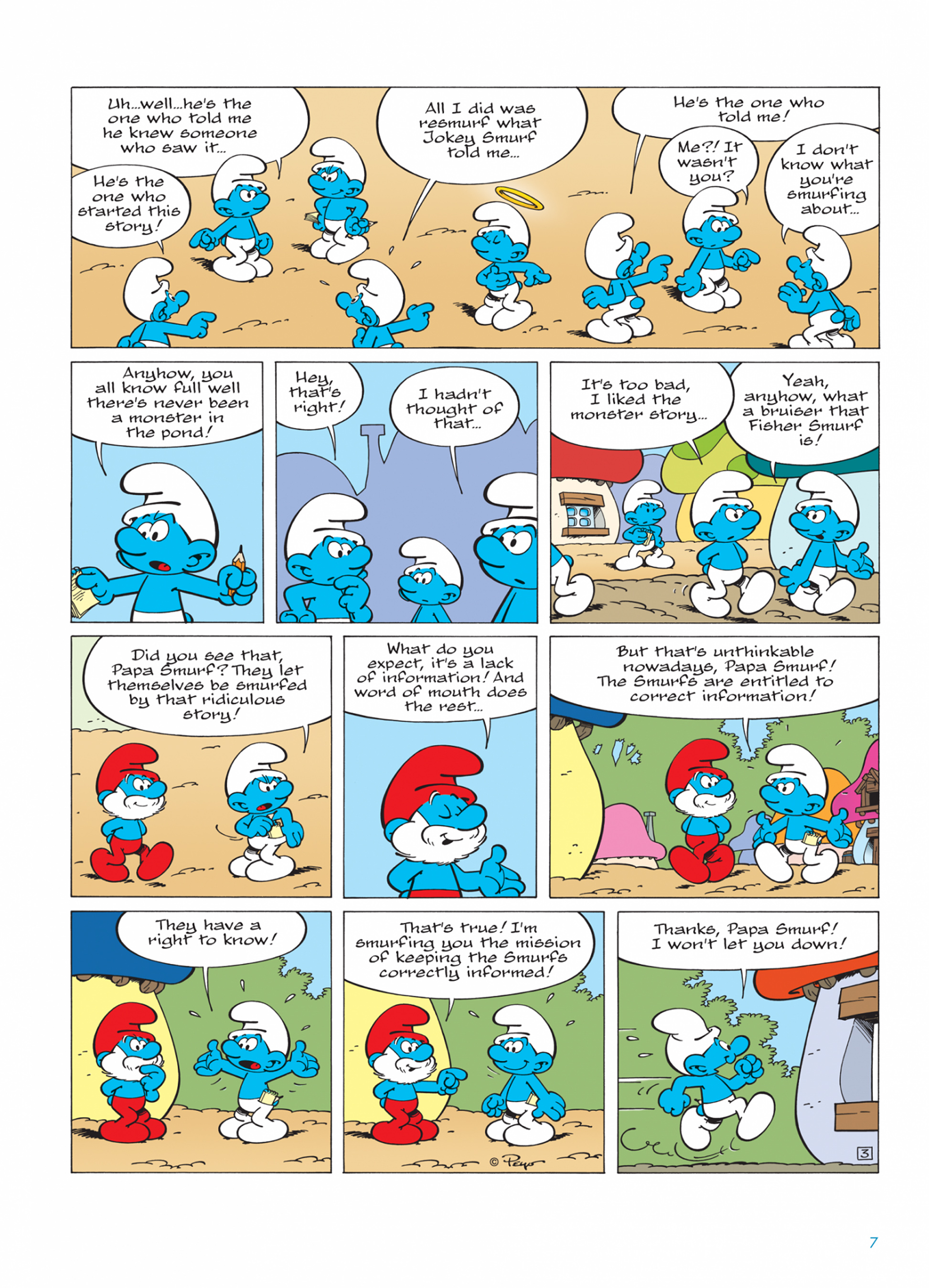 Read online The Smurfs comic -  Issue #24 - 7