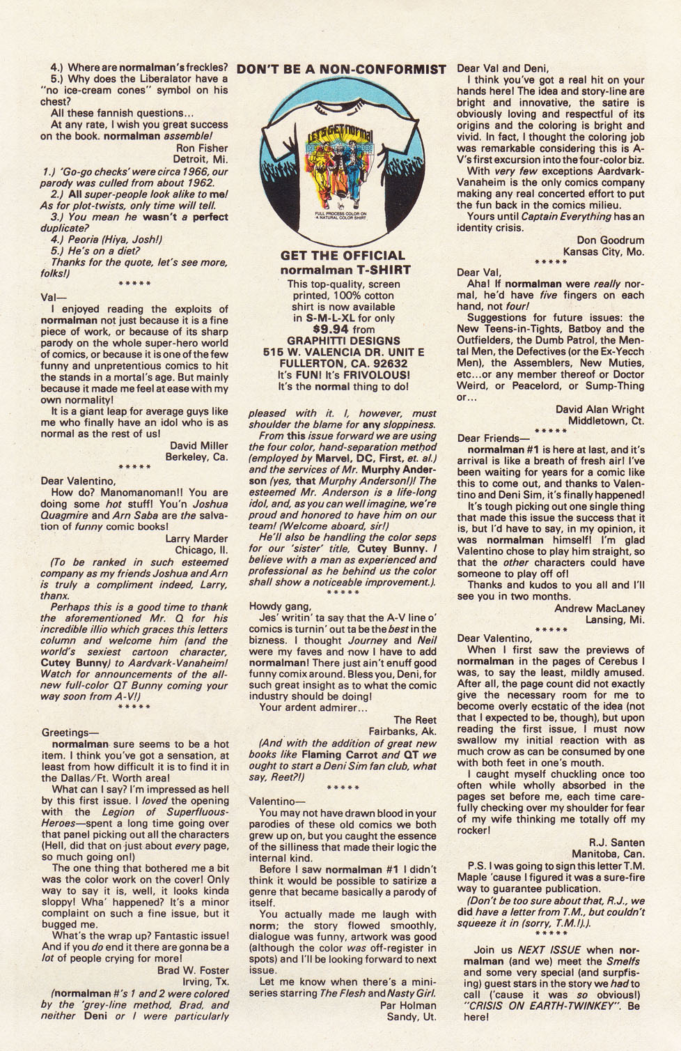 Read online Normalman comic -  Issue #3 - 25