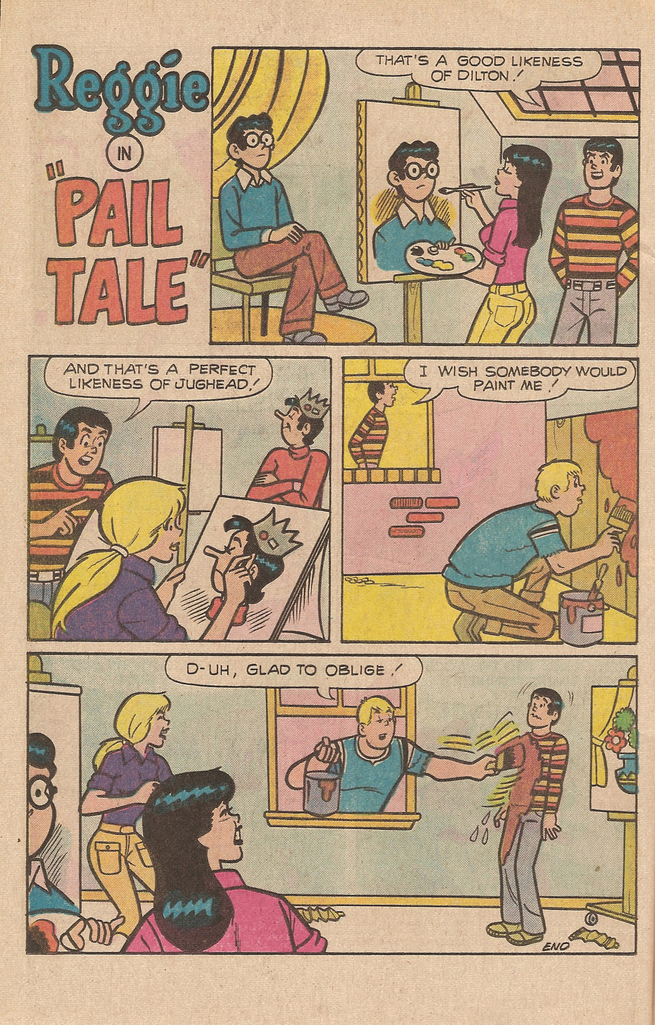 Read online Reggie's Wise Guy Jokes comic -  Issue #39 - 4