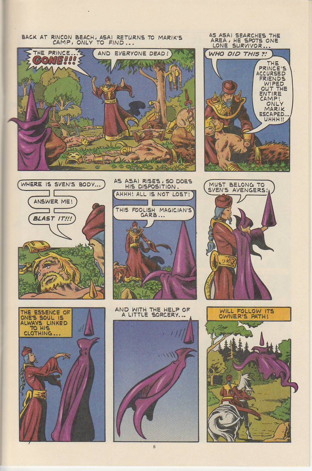 Read online The Last of the Viking Heroes comic -  Issue #6 - 7