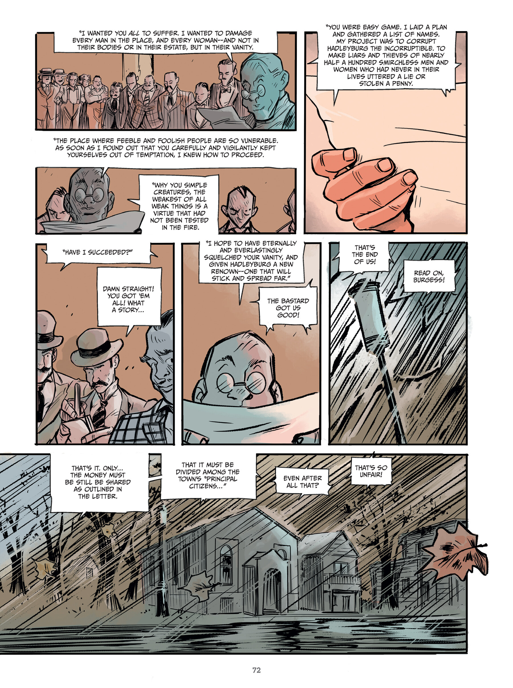 Read online The Man That Corrupted Hadleyburg comic -  Issue # TPB - 69