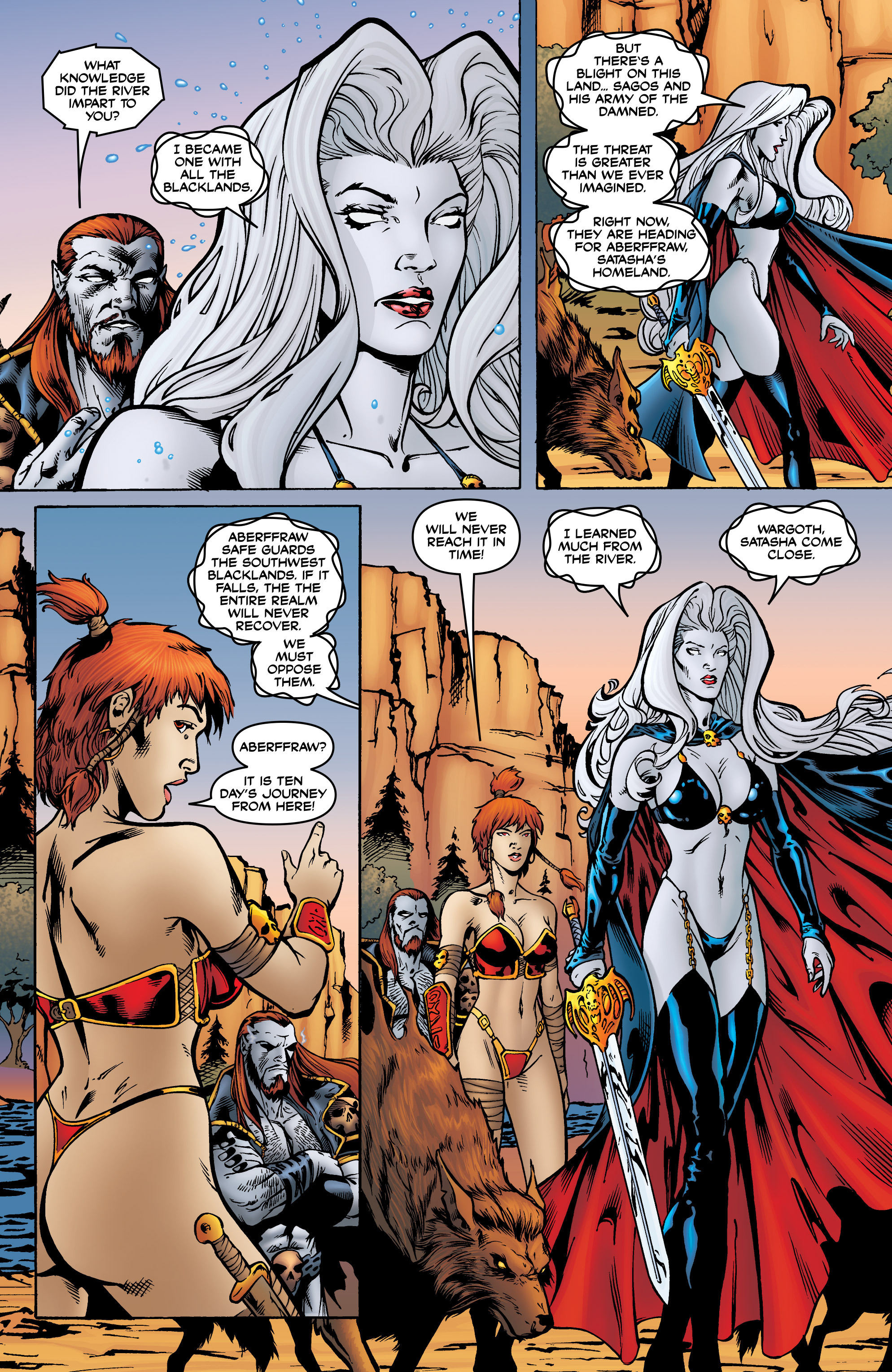Read online Lady Death Origins comic -  Issue #4 - 7