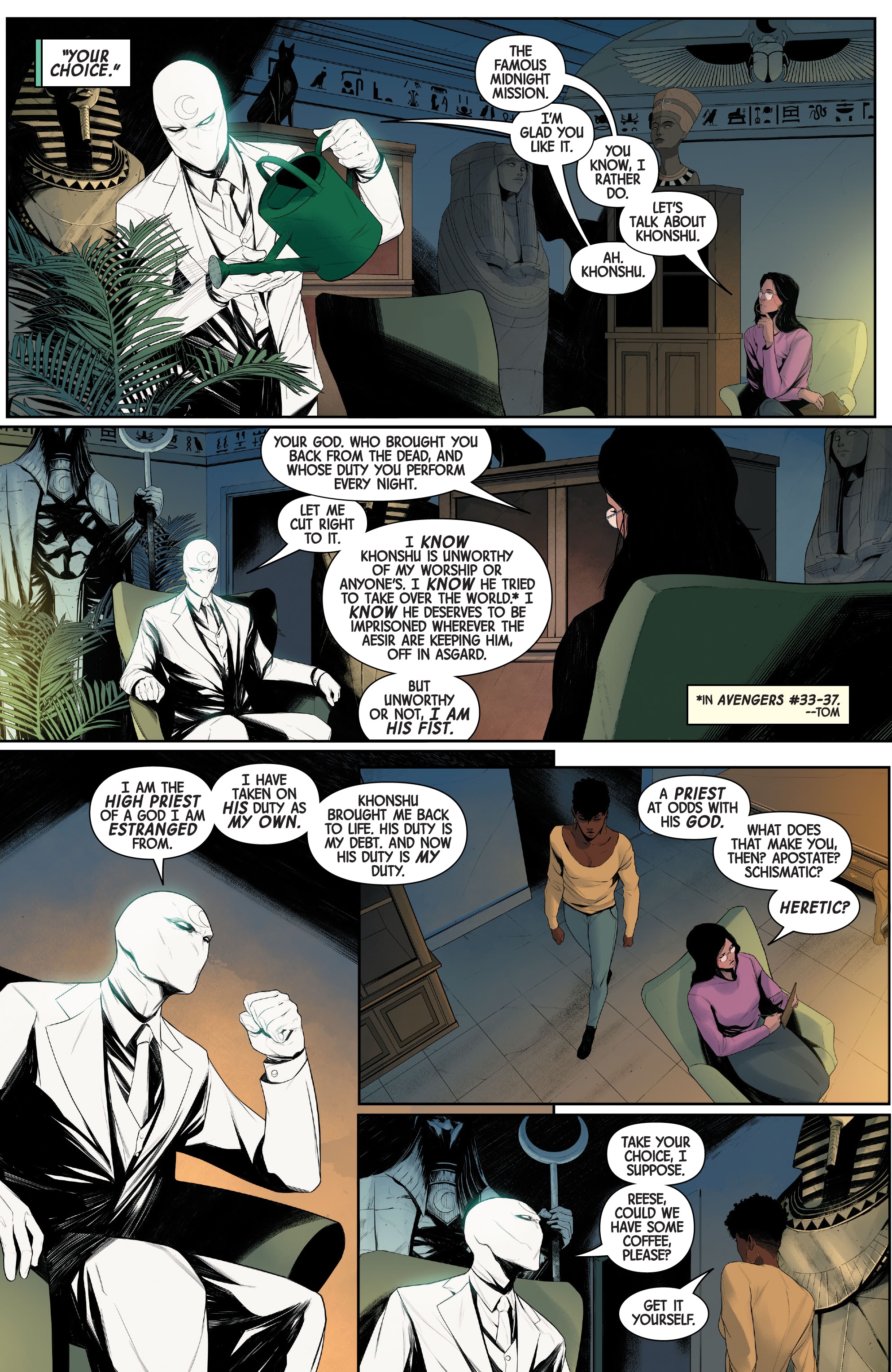 Read online Moon Knight (2021) comic -  Issue #1 - 18