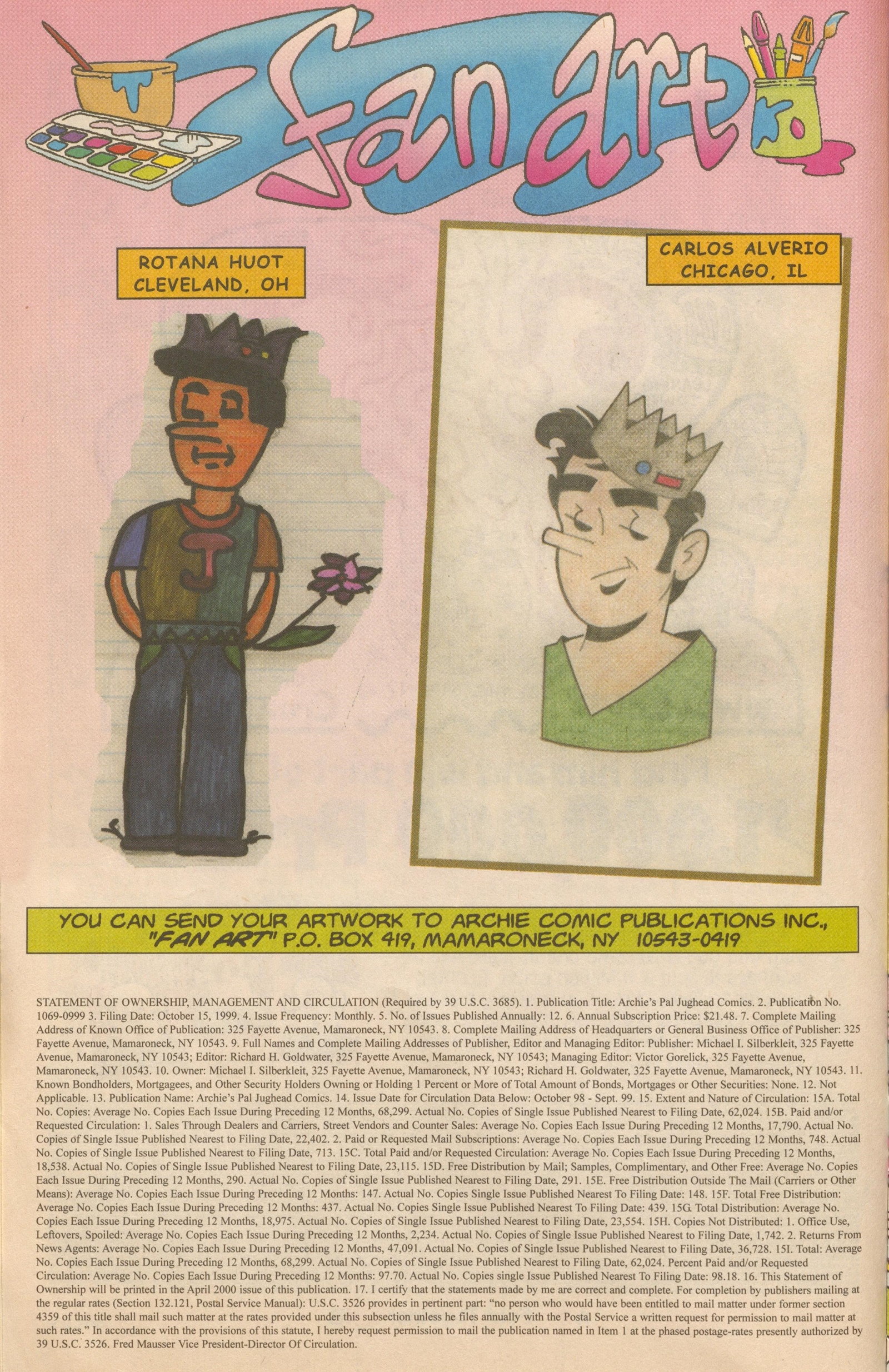 Read online Archie's Pal Jughead Comics comic -  Issue #126 - 10