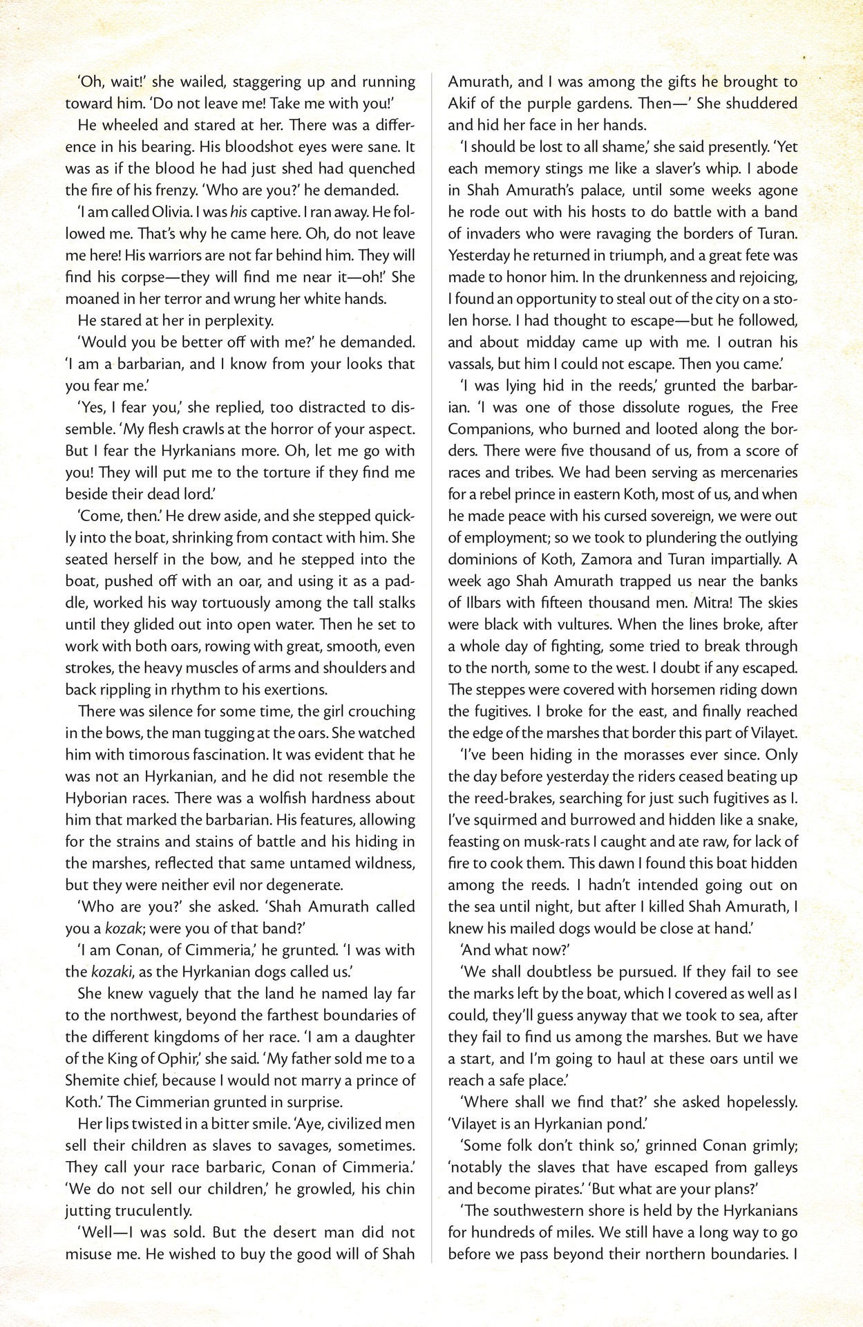 Read online The Cimmerian comic -  Issue # TPB 3 - 64