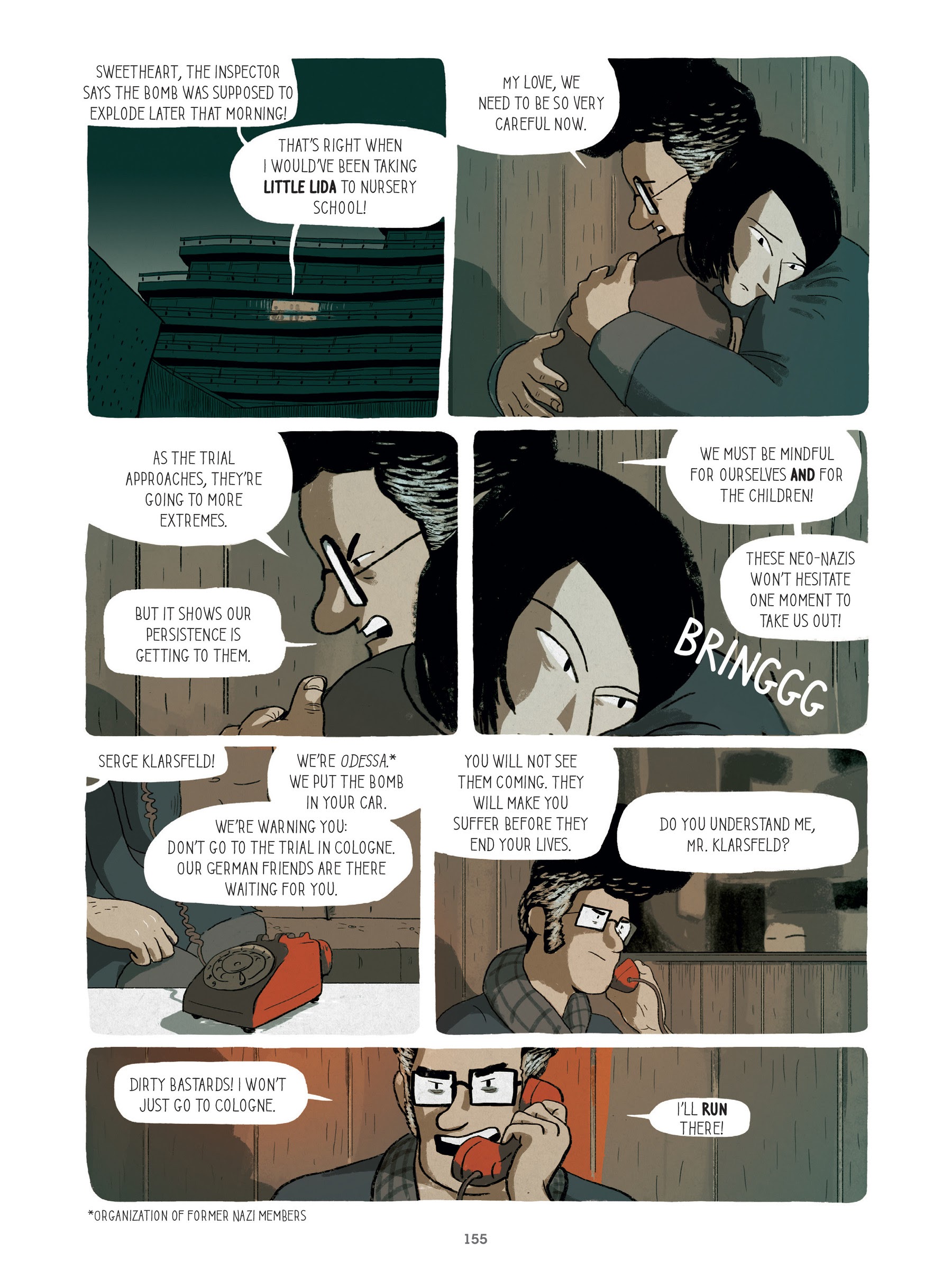 Read online For Justice: The Serge & Beate Klarsfeld Story comic -  Issue # TPB (Part 2) - 54