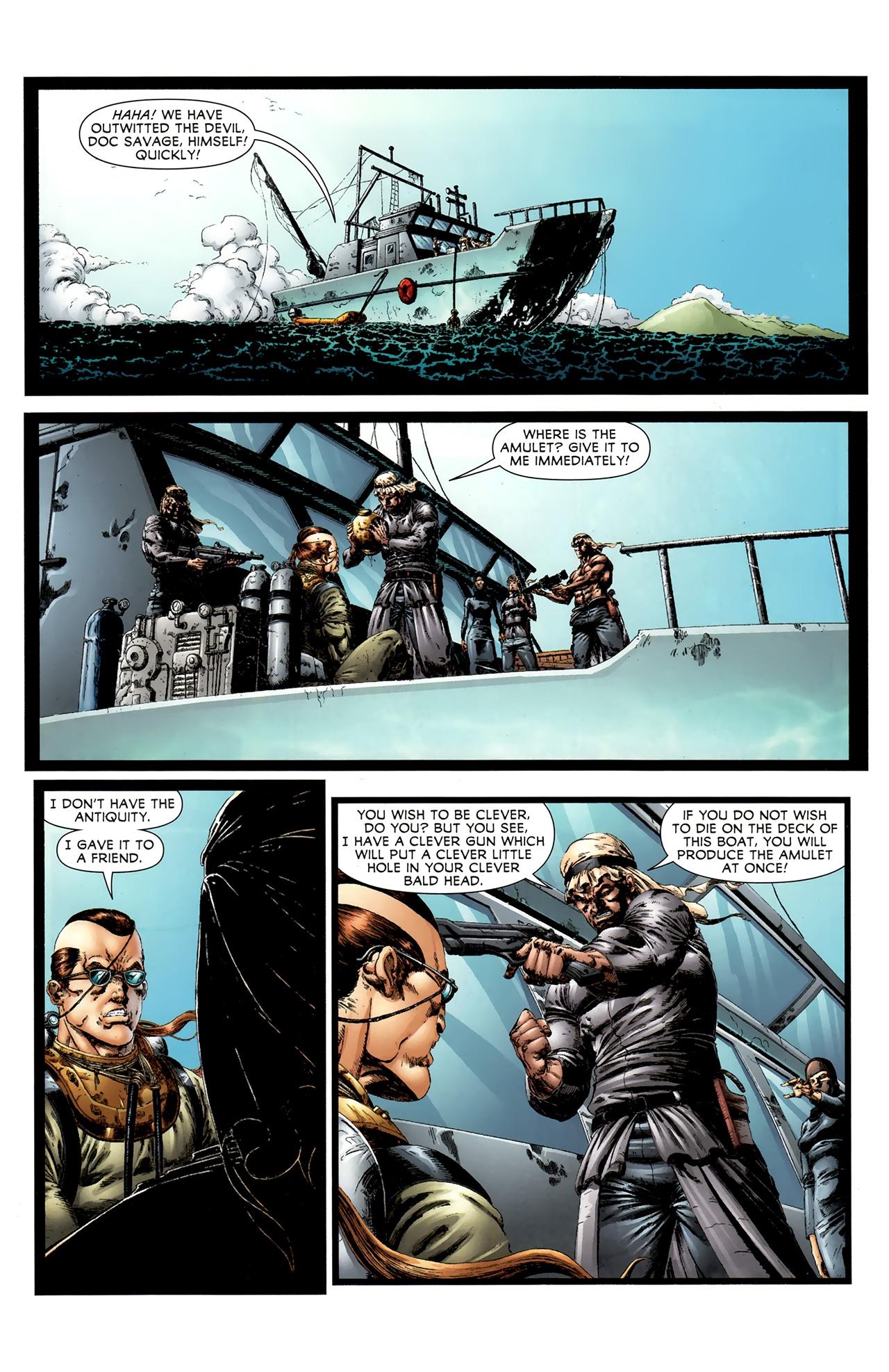 Read online Doc Savage (2010) comic -  Issue #14 - 3