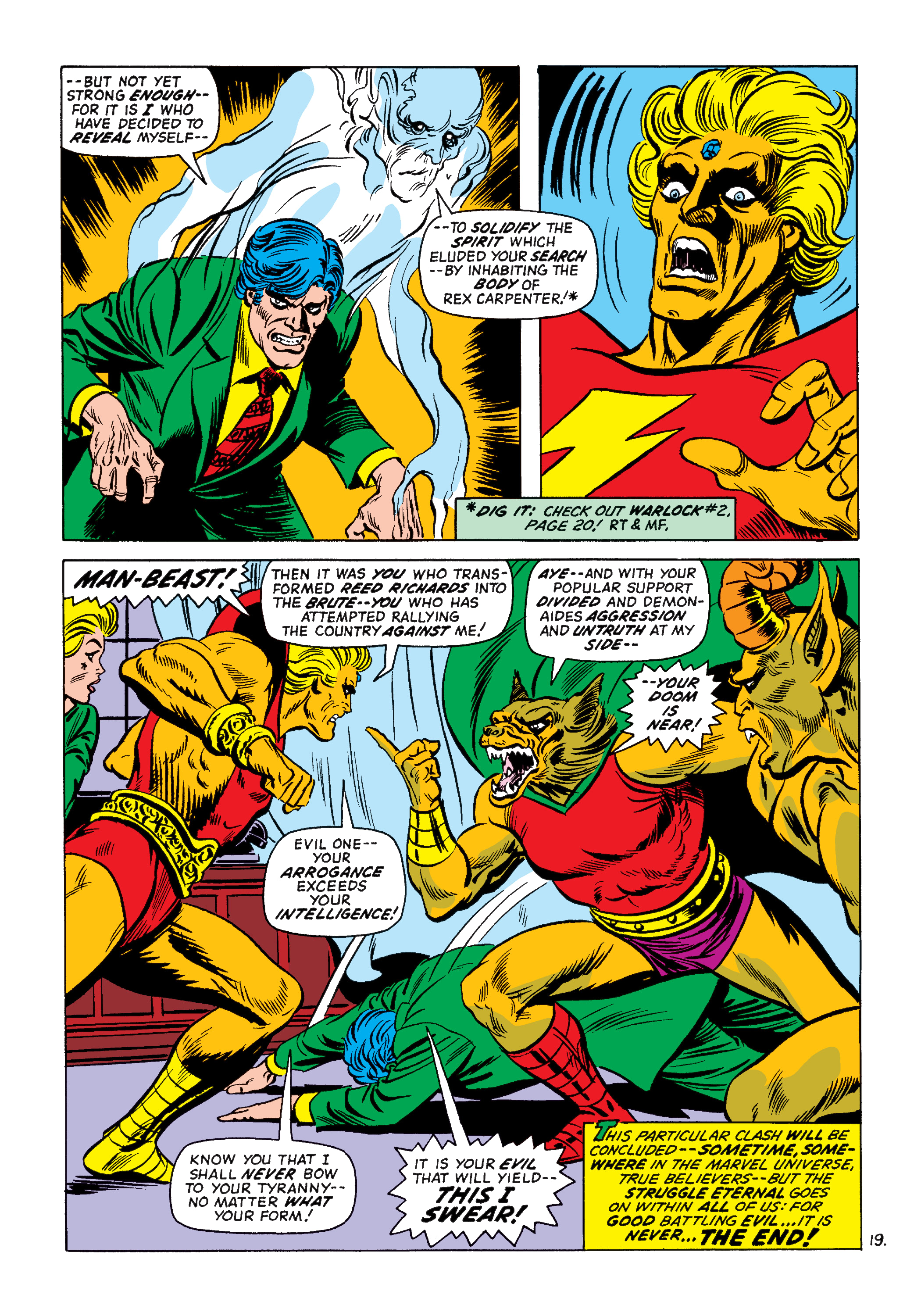Read online Marvel Masterworks: Warlock comic -  Issue # TPB 1 (Part 3) - 20