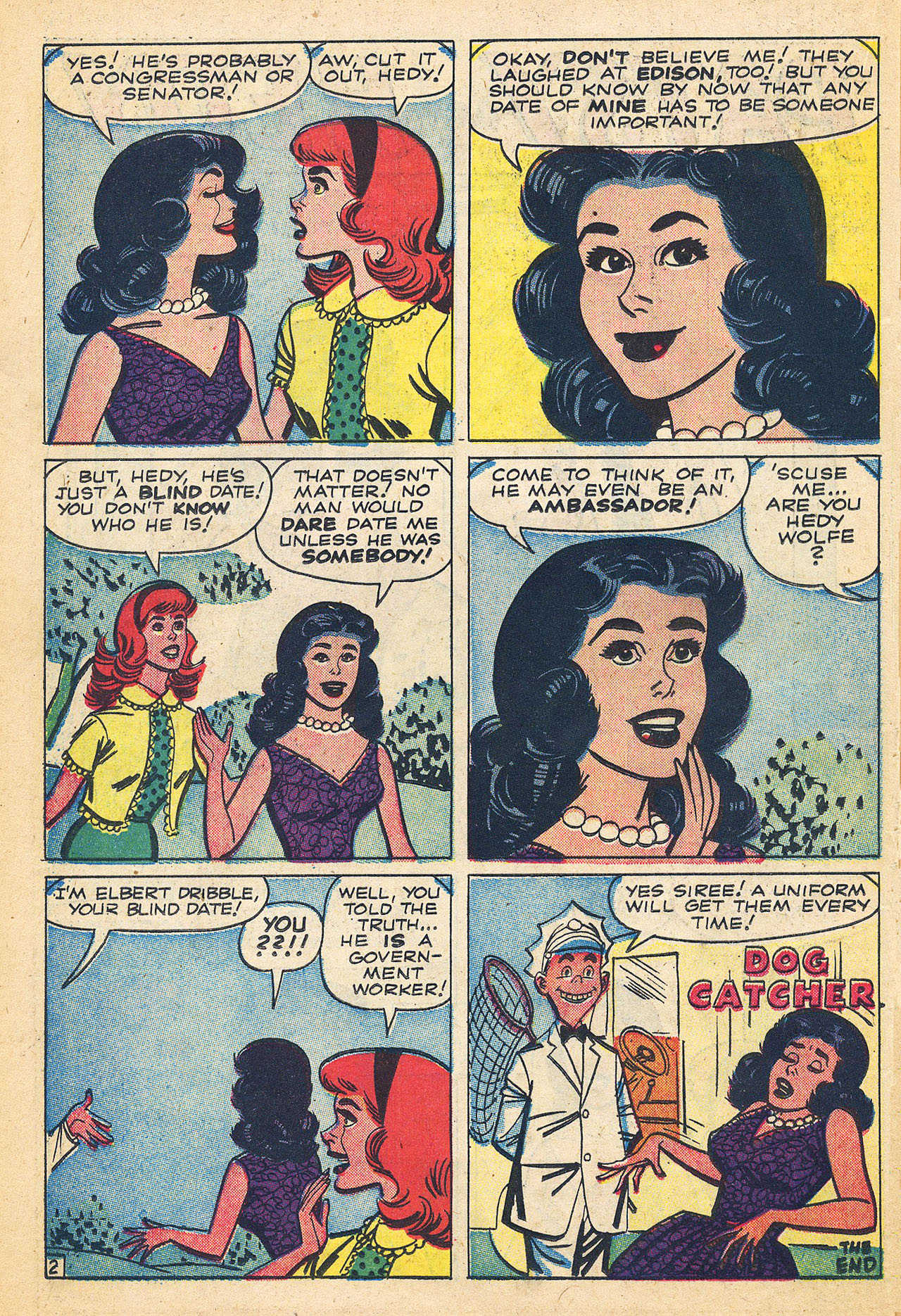 Read online Patsy and Hedy comic -  Issue #79 - 22