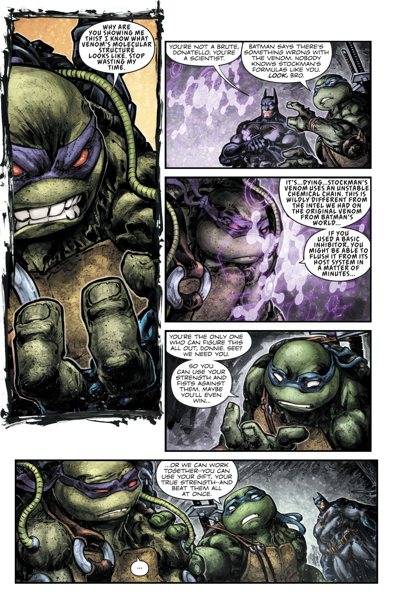 Read online Batman/Teenage Mutant Ninja Turtles II comic -  Issue #5 - 15