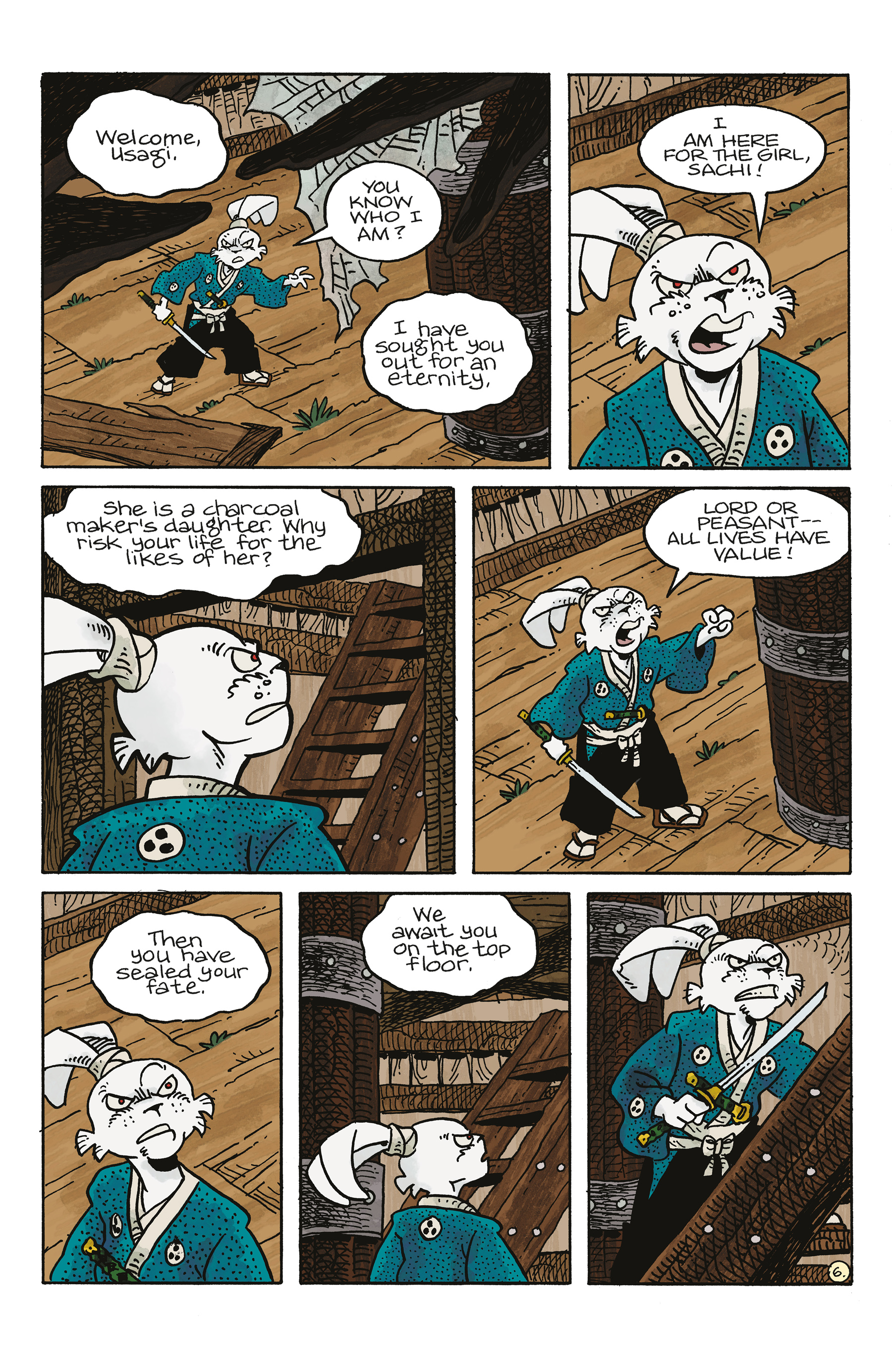 Read online Space Usagi: Yokai Hunter comic -  Issue # Full - 8