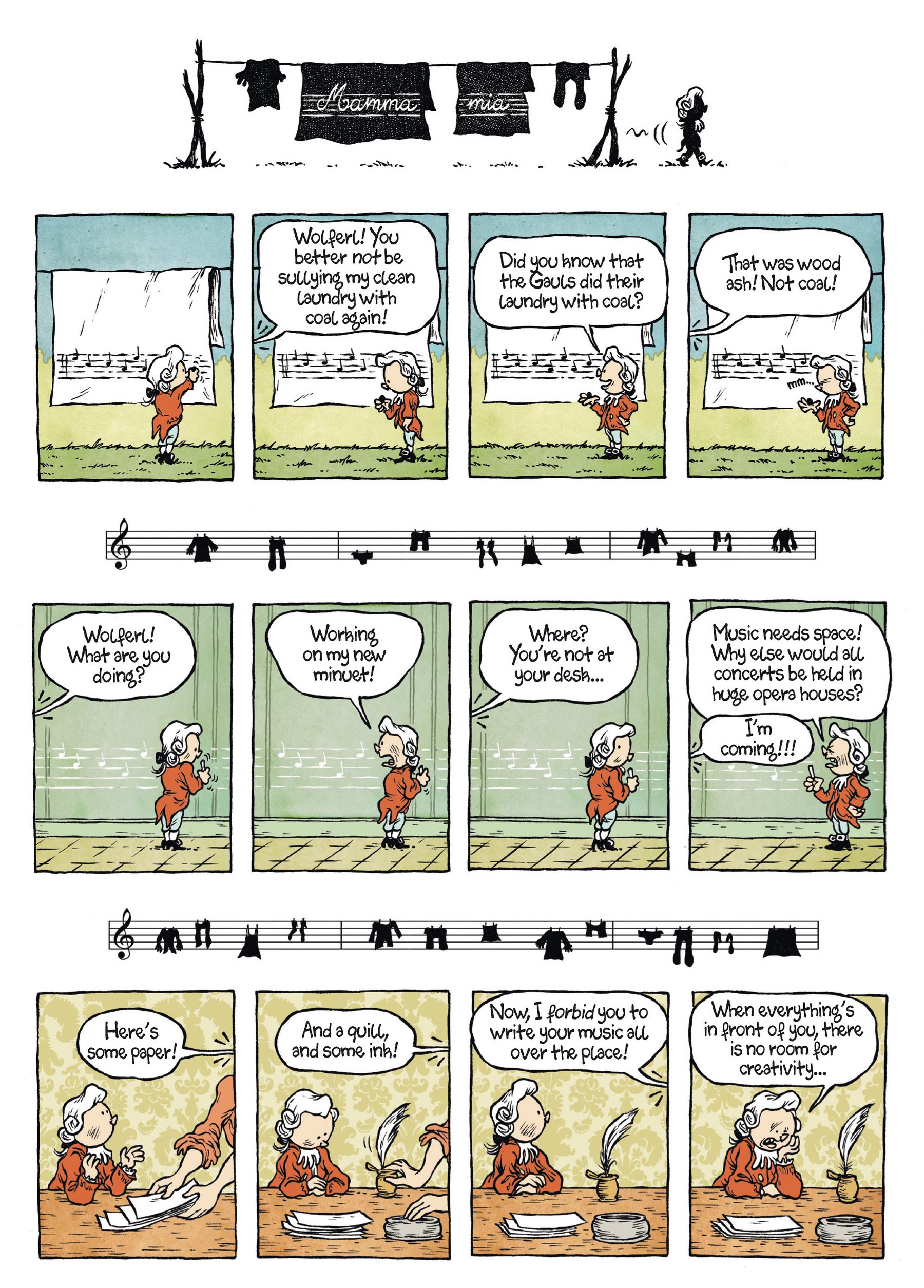 Read online Young Mozart comic -  Issue # TPB - 34