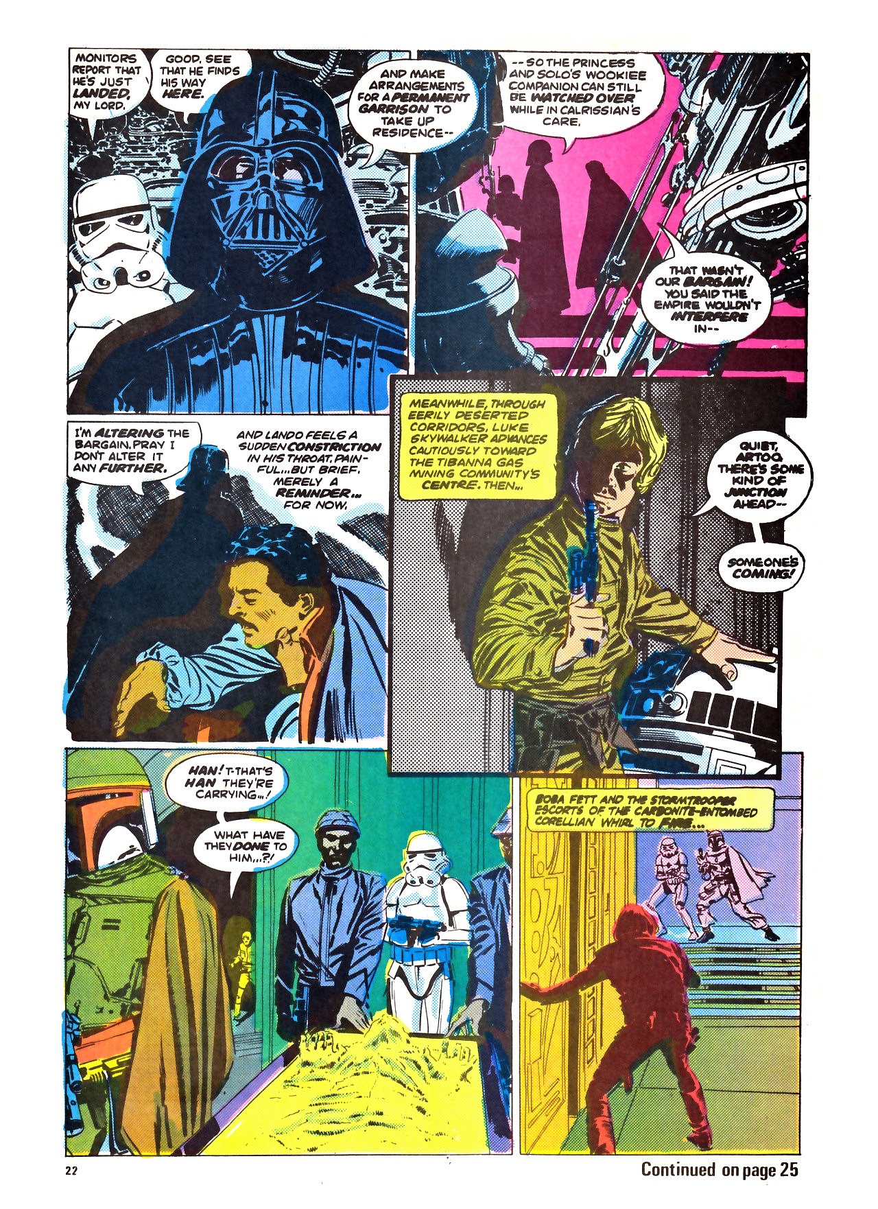 Read online Return of the Jedi comic -  Issue #62 - 22