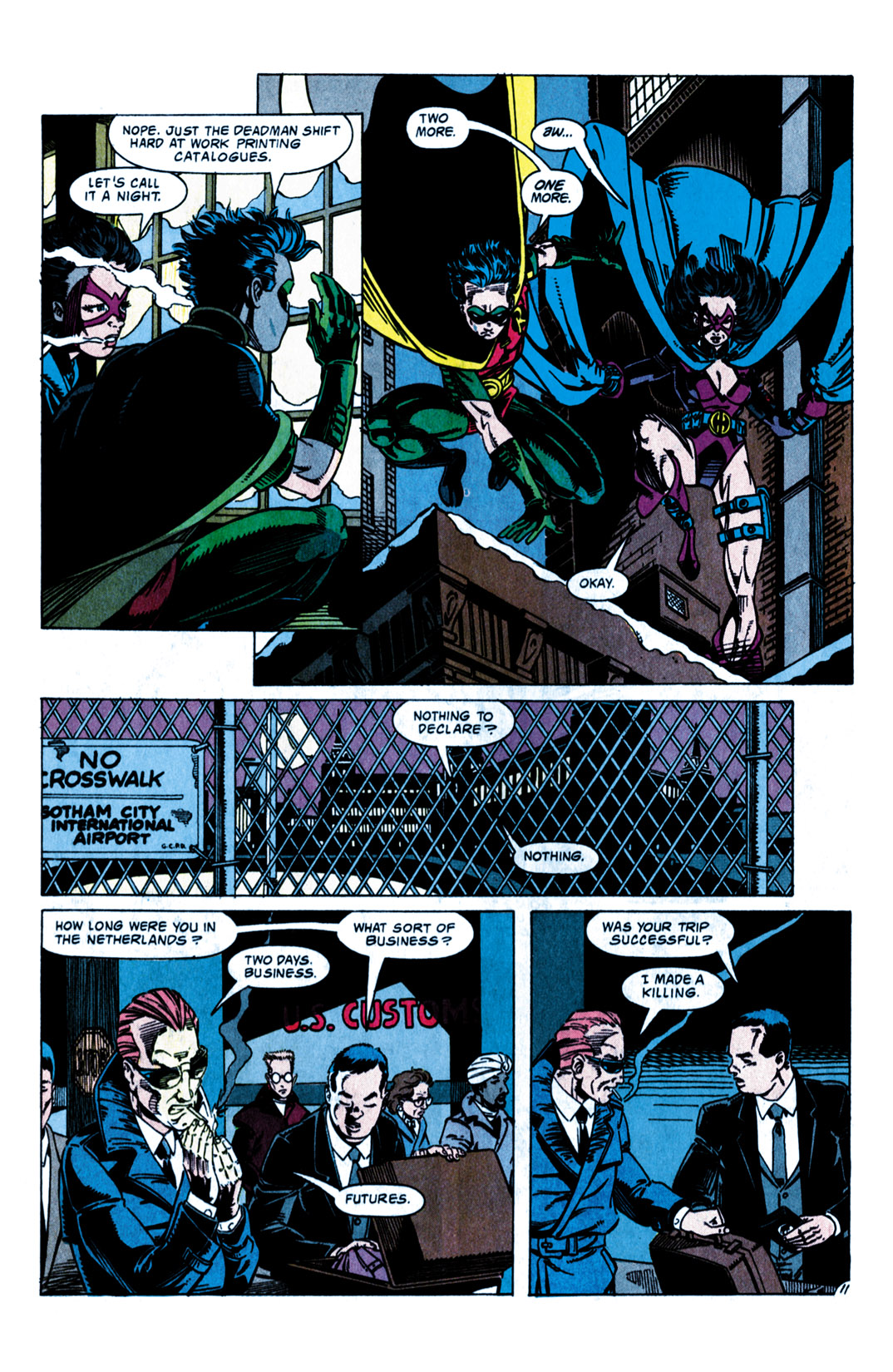 Read online Robin III: Cry of the Huntress comic -  Issue #5 - 12