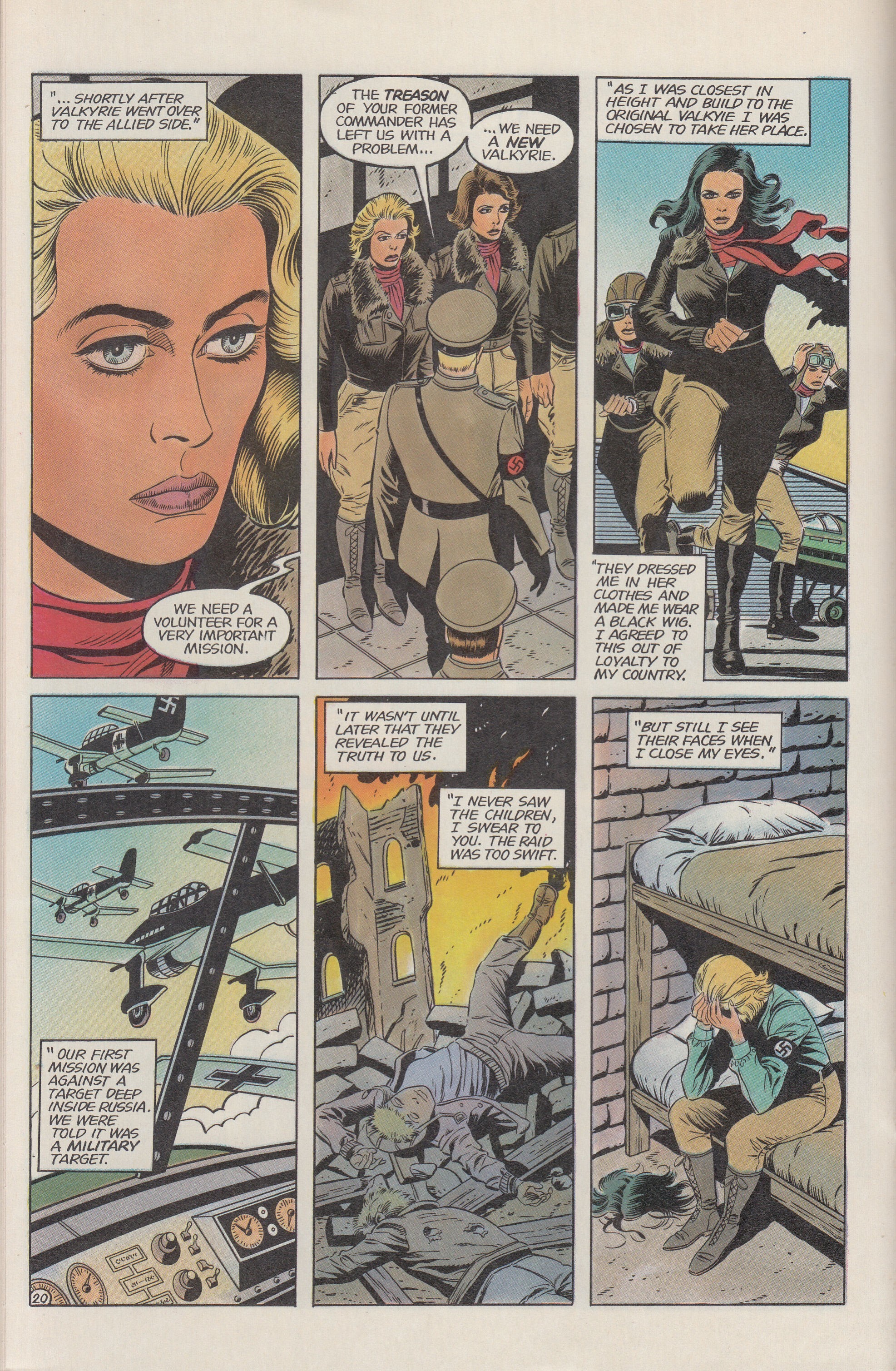 Read online Valkyrie! (1987) comic -  Issue #3 - 22
