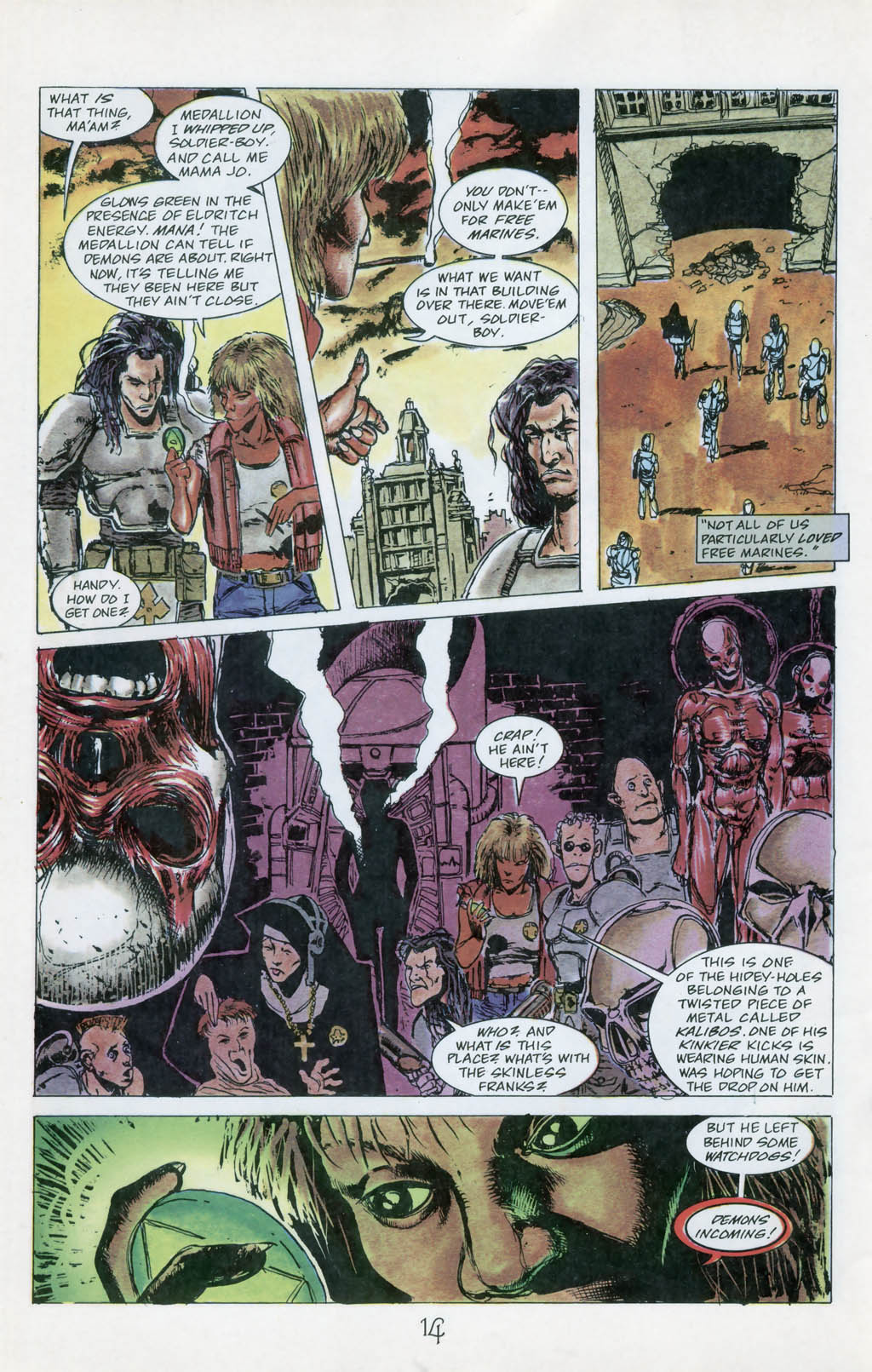 Read online Grimjack comic -  Issue #68 - 18