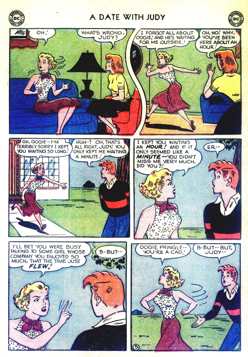 Read online A Date with Judy comic -  Issue #37 - 7