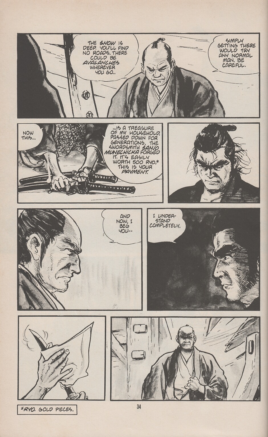 Read online Lone Wolf and Cub comic -  Issue #1 - 45