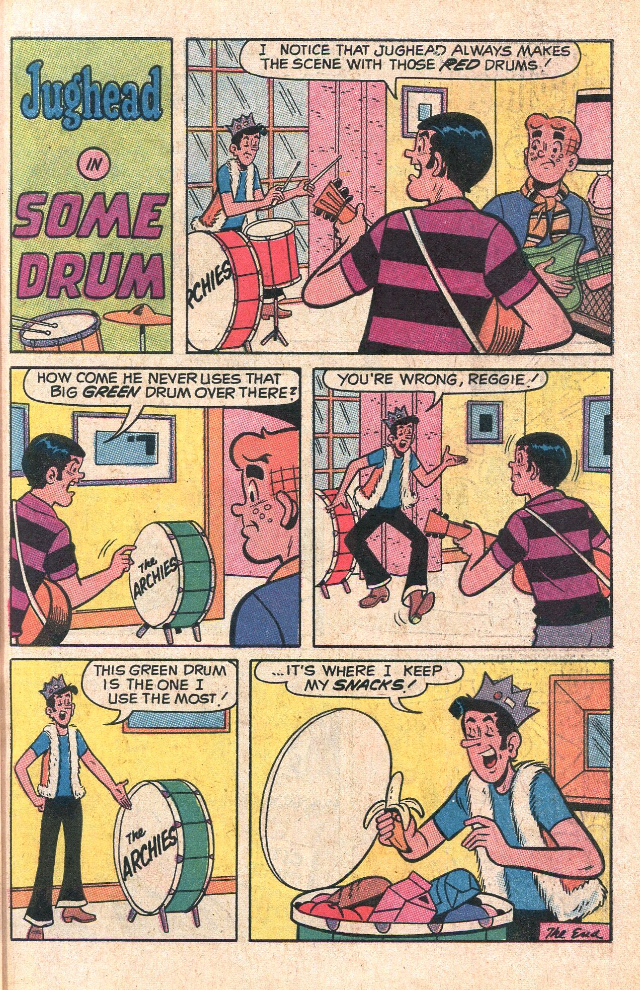 Read online Jughead's Jokes comic -  Issue #21 - 21
