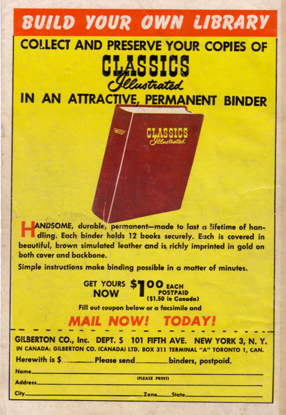 Read online Classics Illustrated comic -  Issue #52 - 52