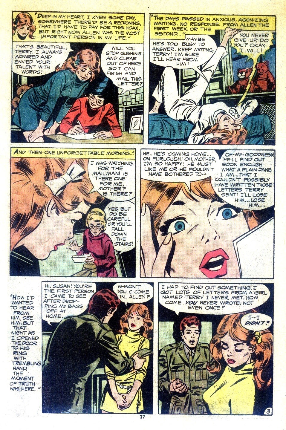 Read online Young Love (1963) comic -  Issue #109 - 27