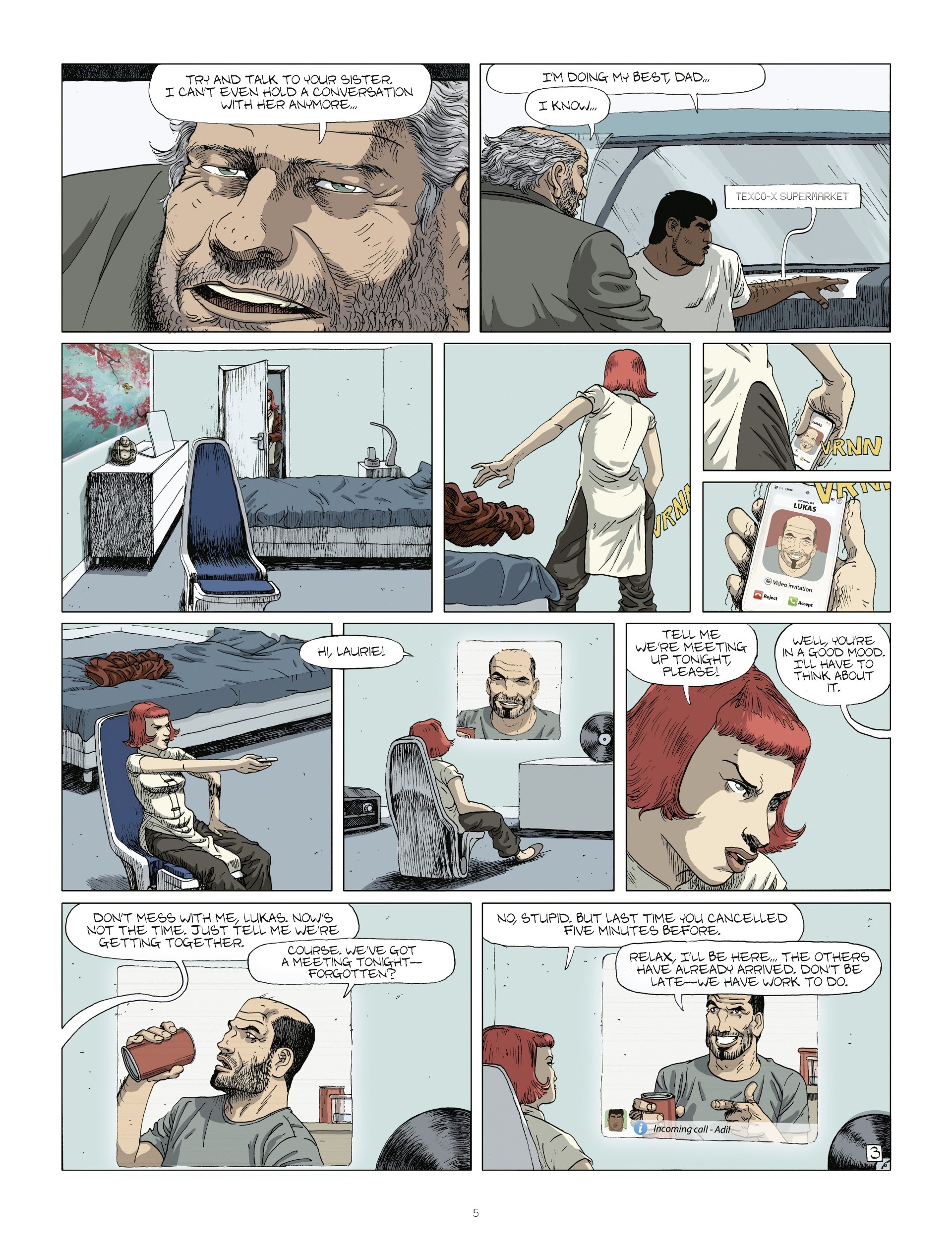 Read online The Kingdom of the Blind comic -  Issue #1 - 5