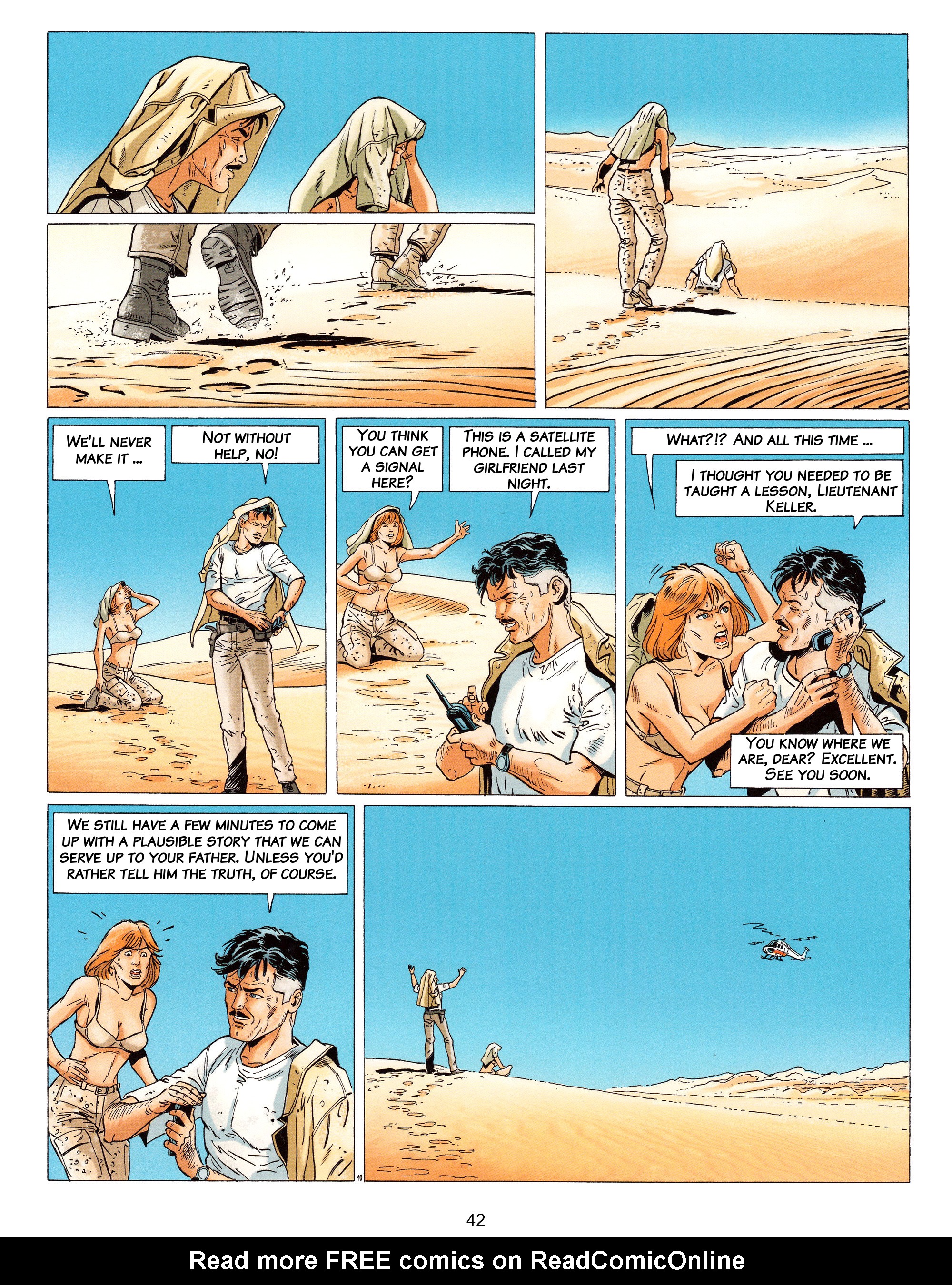 Read online Wayne Shelton comic -  Issue #10 - 42