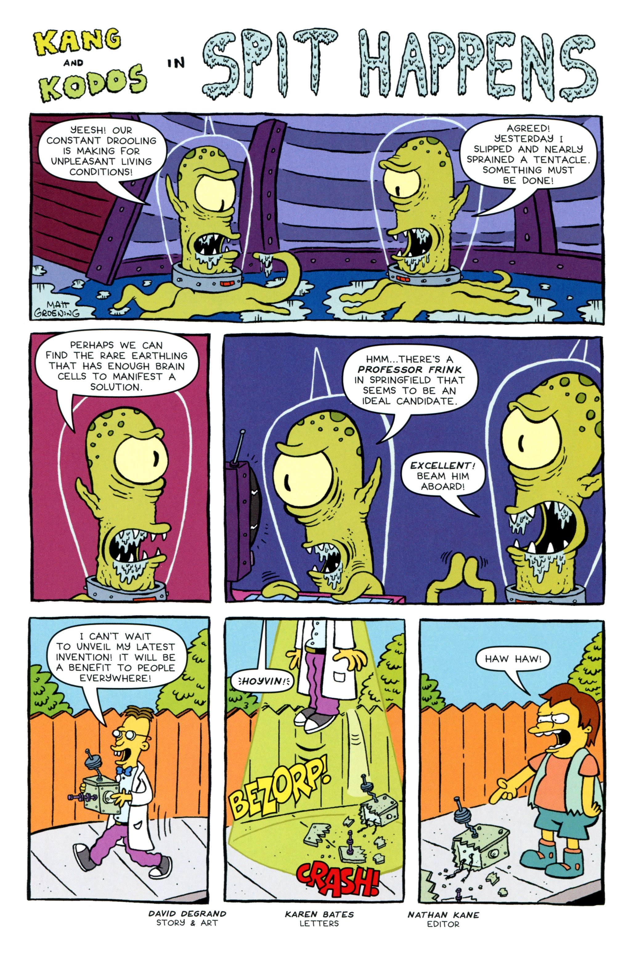 Read online Kang & Kodos! comic -  Issue # Full - 12