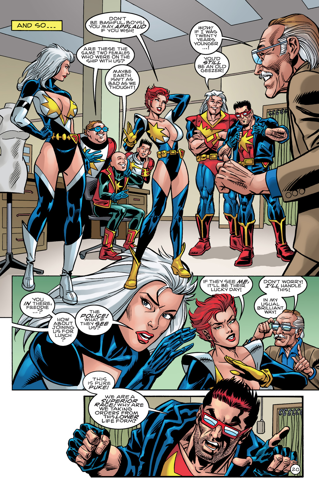 Read online Stan Lee's Mighty 7 comic -  Issue #3 - 22